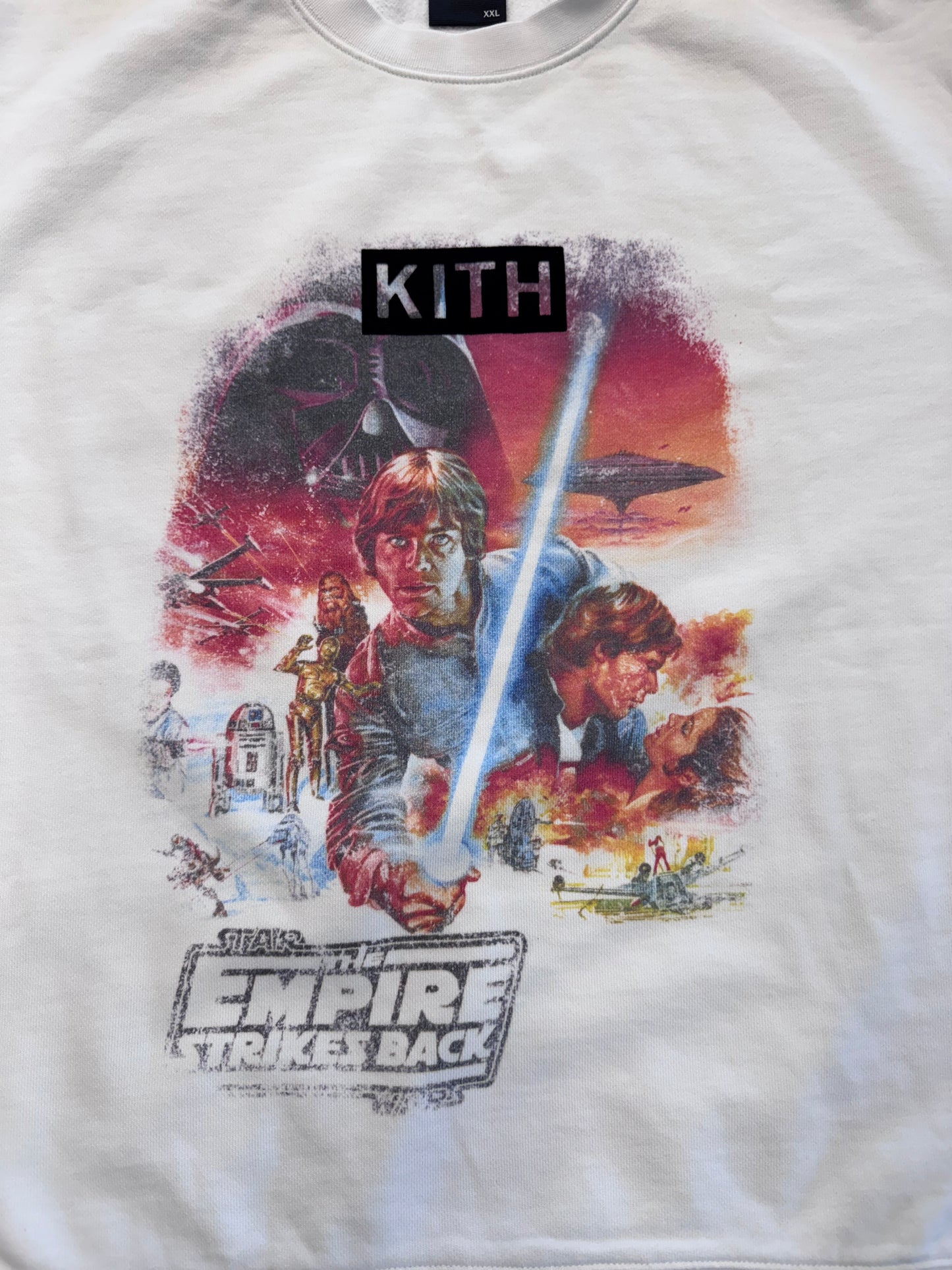 KITH STAR WARS RETURN OF THE JEDI POSTER CREWNECK SWEATER