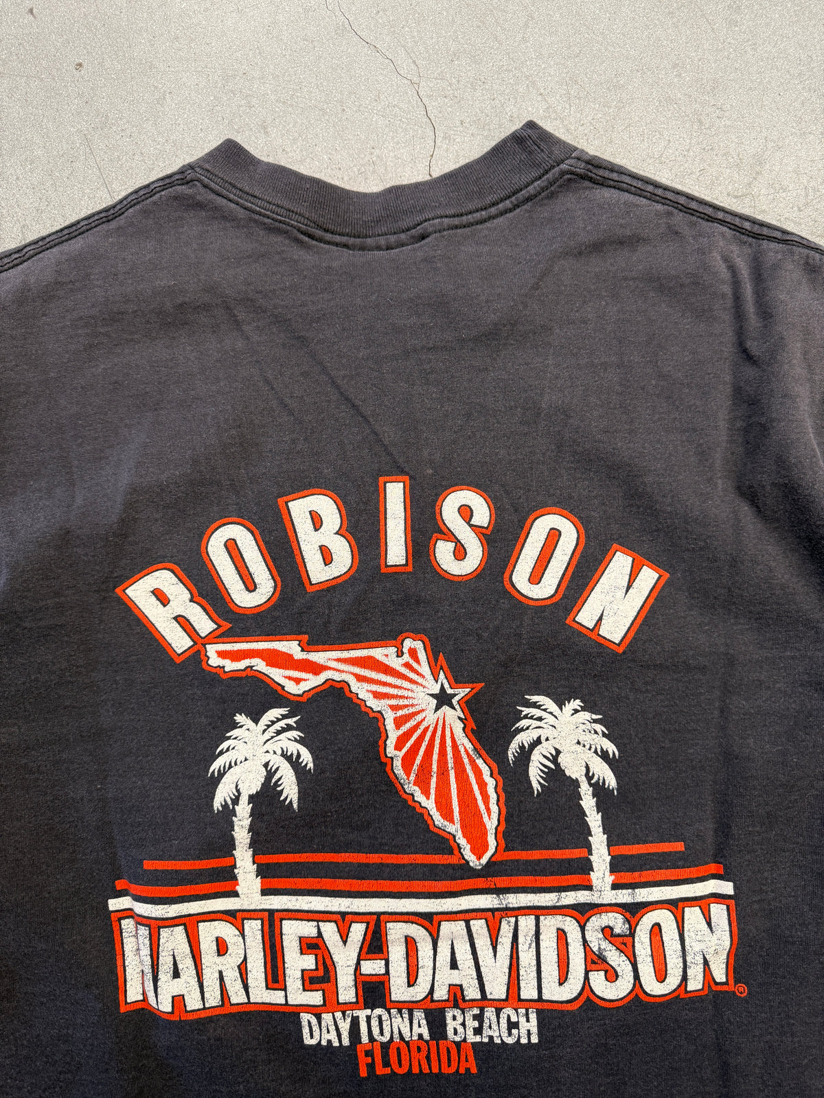 1990 DAYTONA BIKE WEEK ROBINSON FLORIDA HARLEY-DAVIDSON TEE