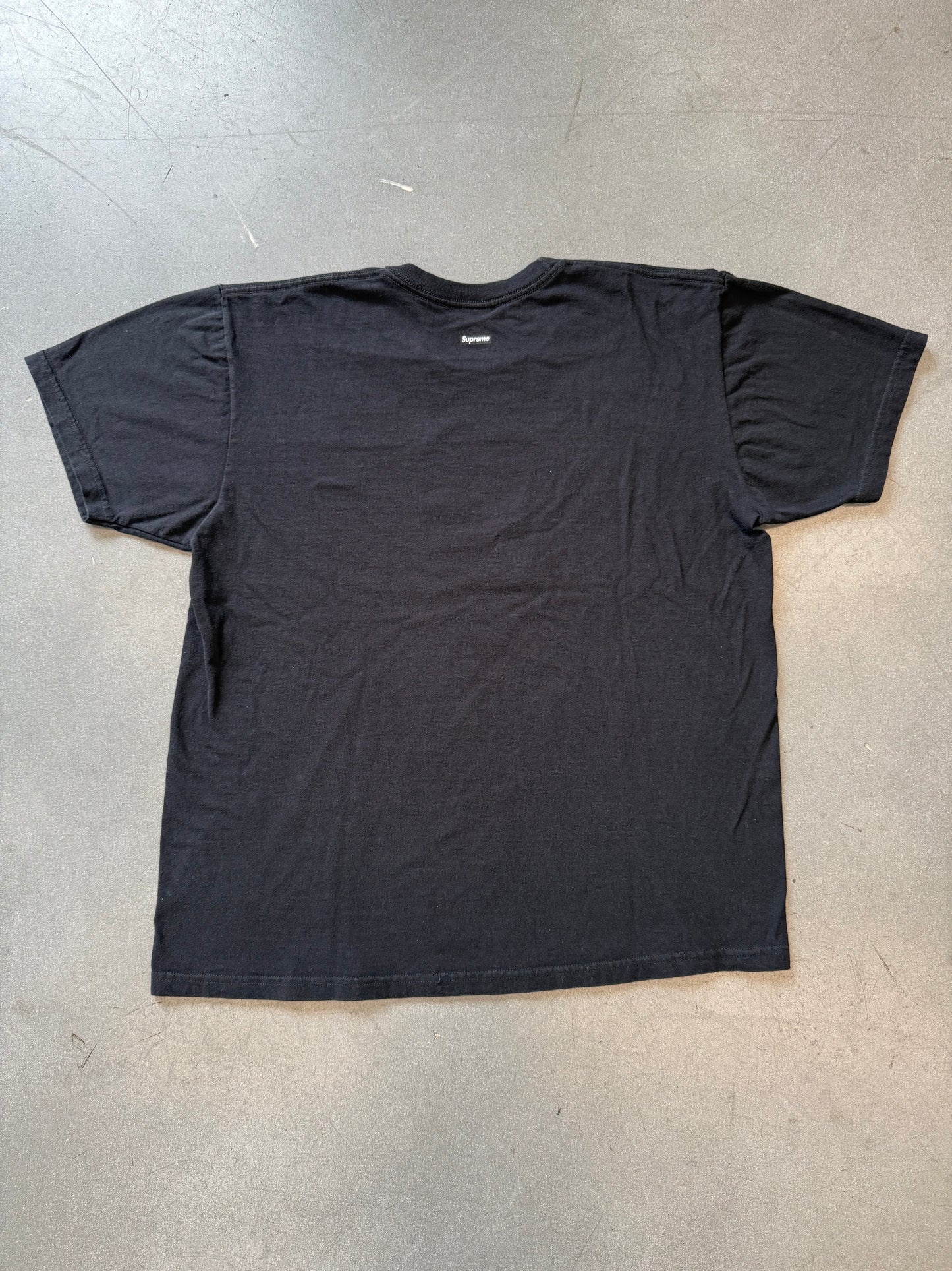SS16 SUPREME ALIWARHOL TEE - BLACK (XL)