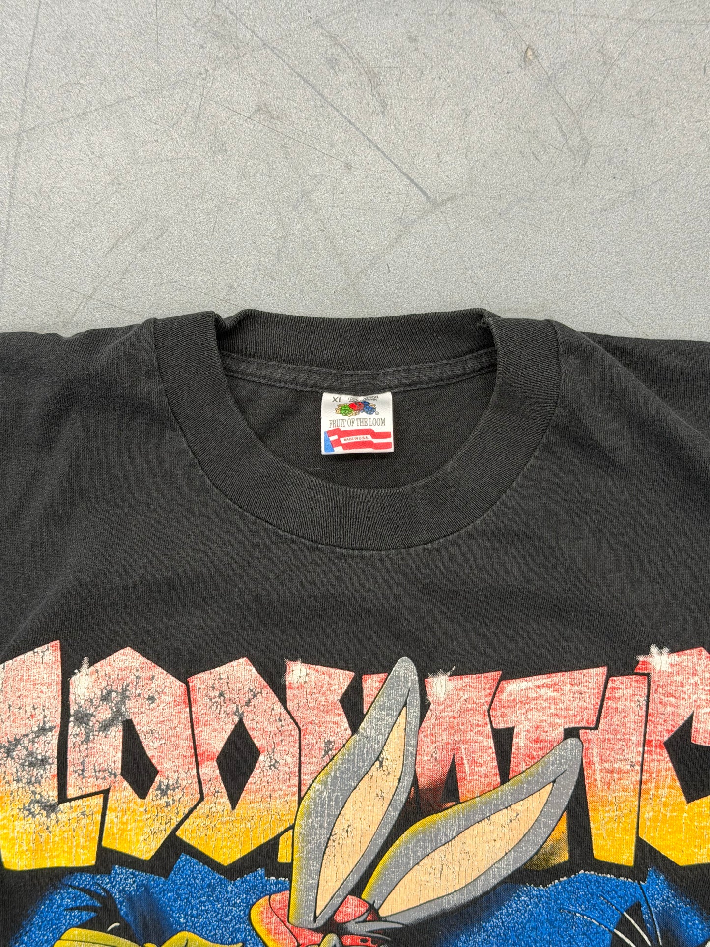 1992 LOONEY TUNES LOONATIC STREETWEAR TEE (FOTL TAG)