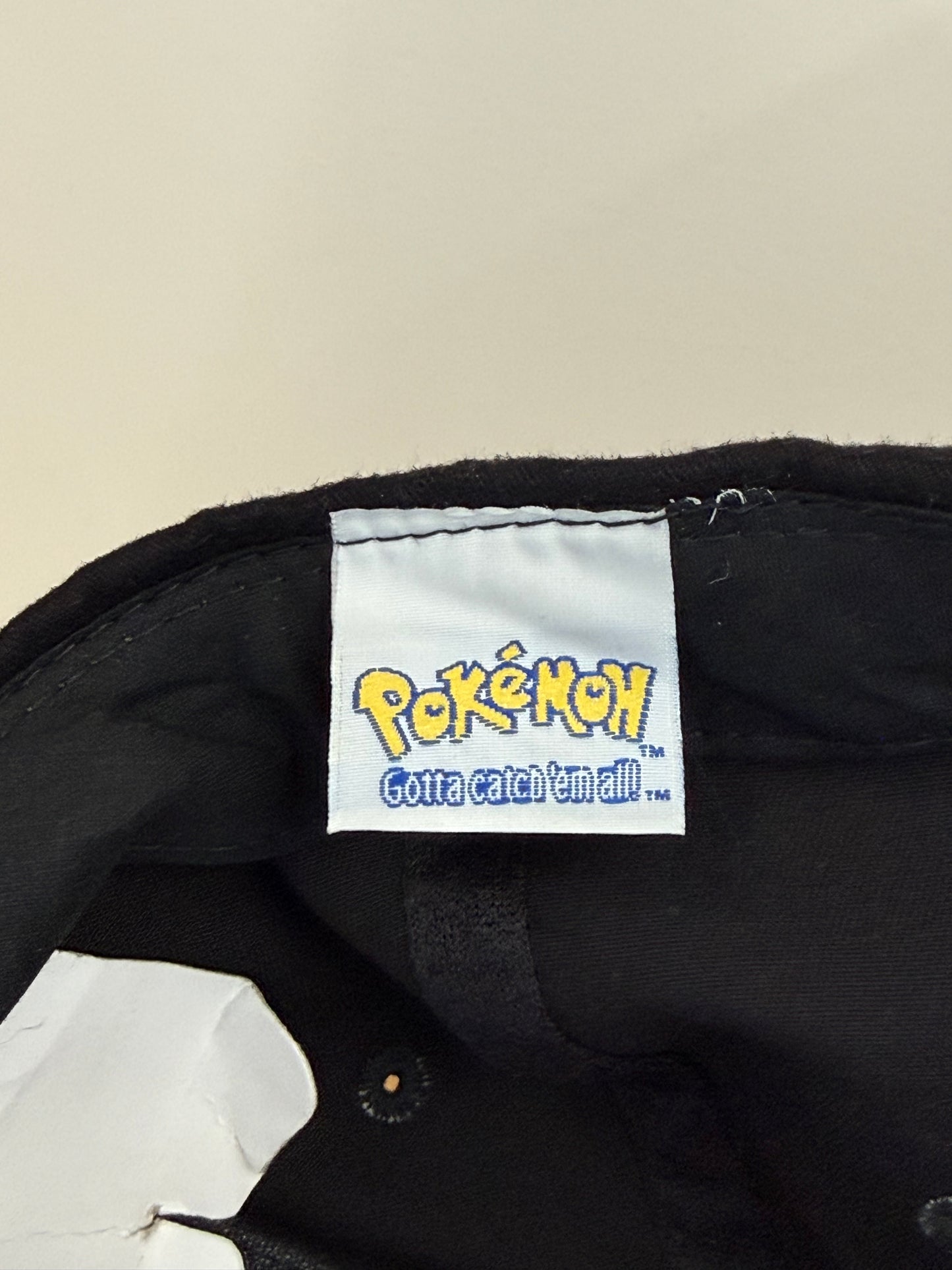 1999 POKEMON MEWTWO & PIKACHU ADULT MEN'S STRAPBACK HAT
