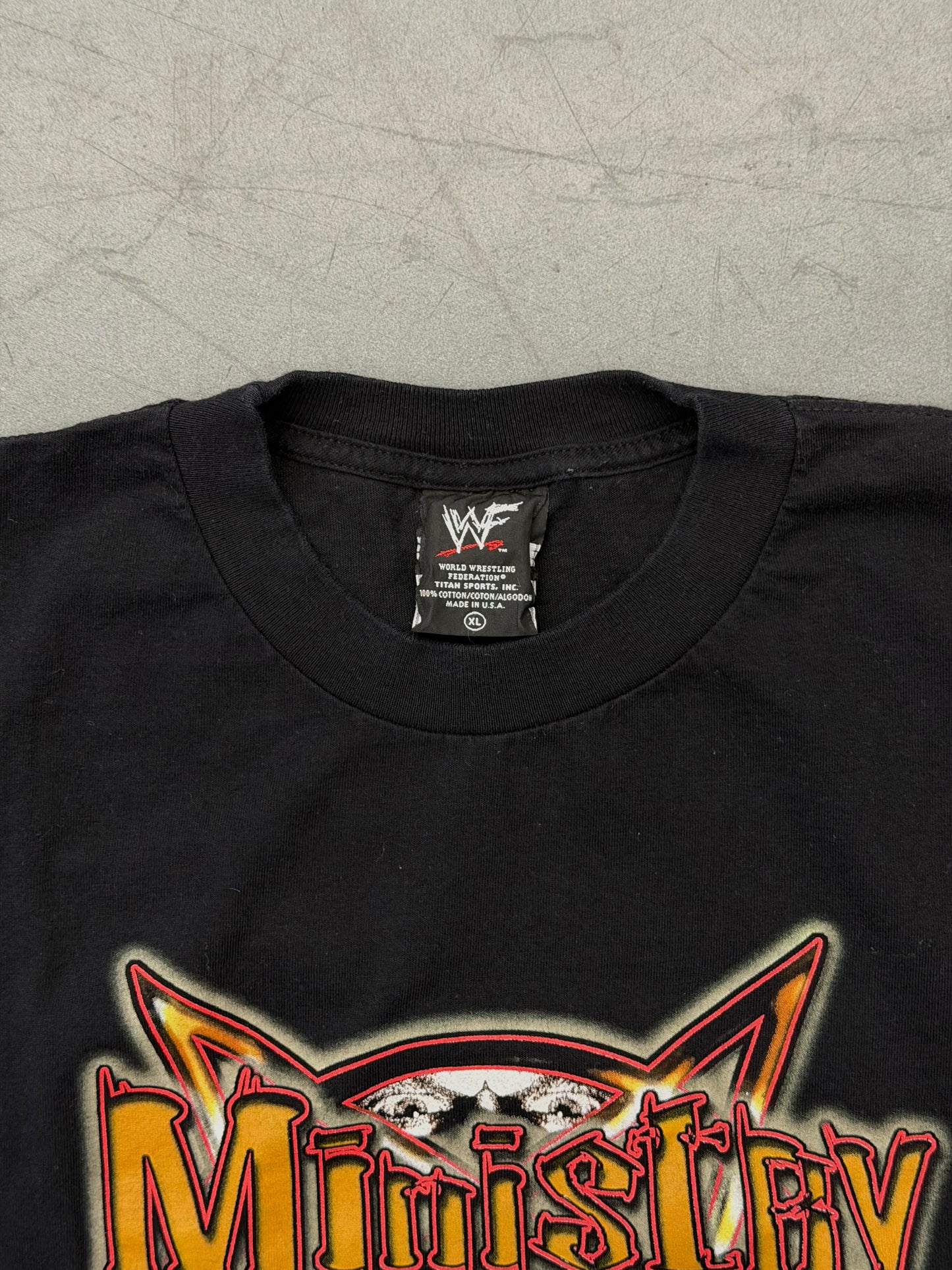 1999 WWF MINISTRY OF DARKNESS "PRAY WE DON'T COME FOR YOU!" TEE