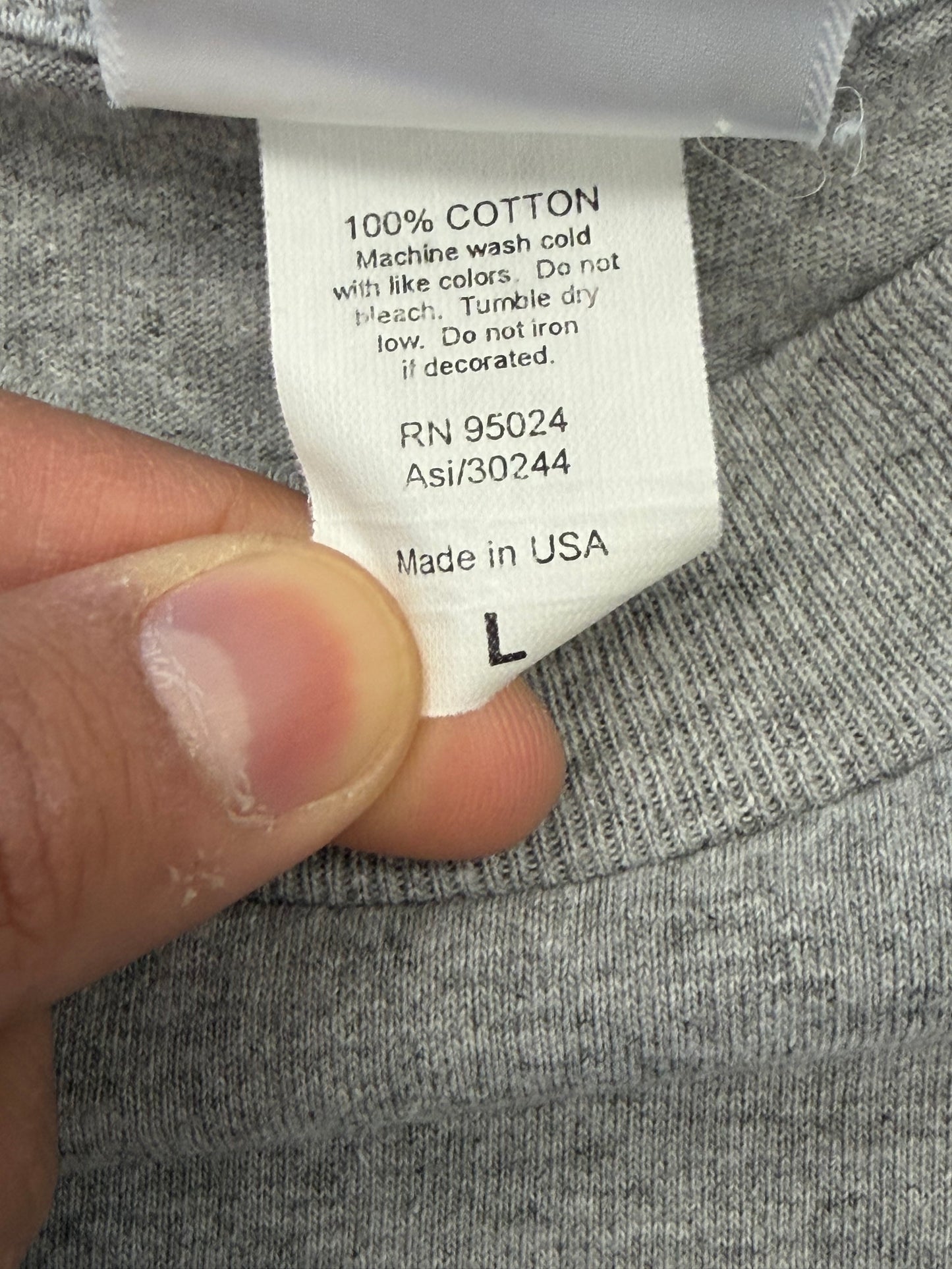VINTAGE PORN STAR ADIDAS PARODY LS TEE