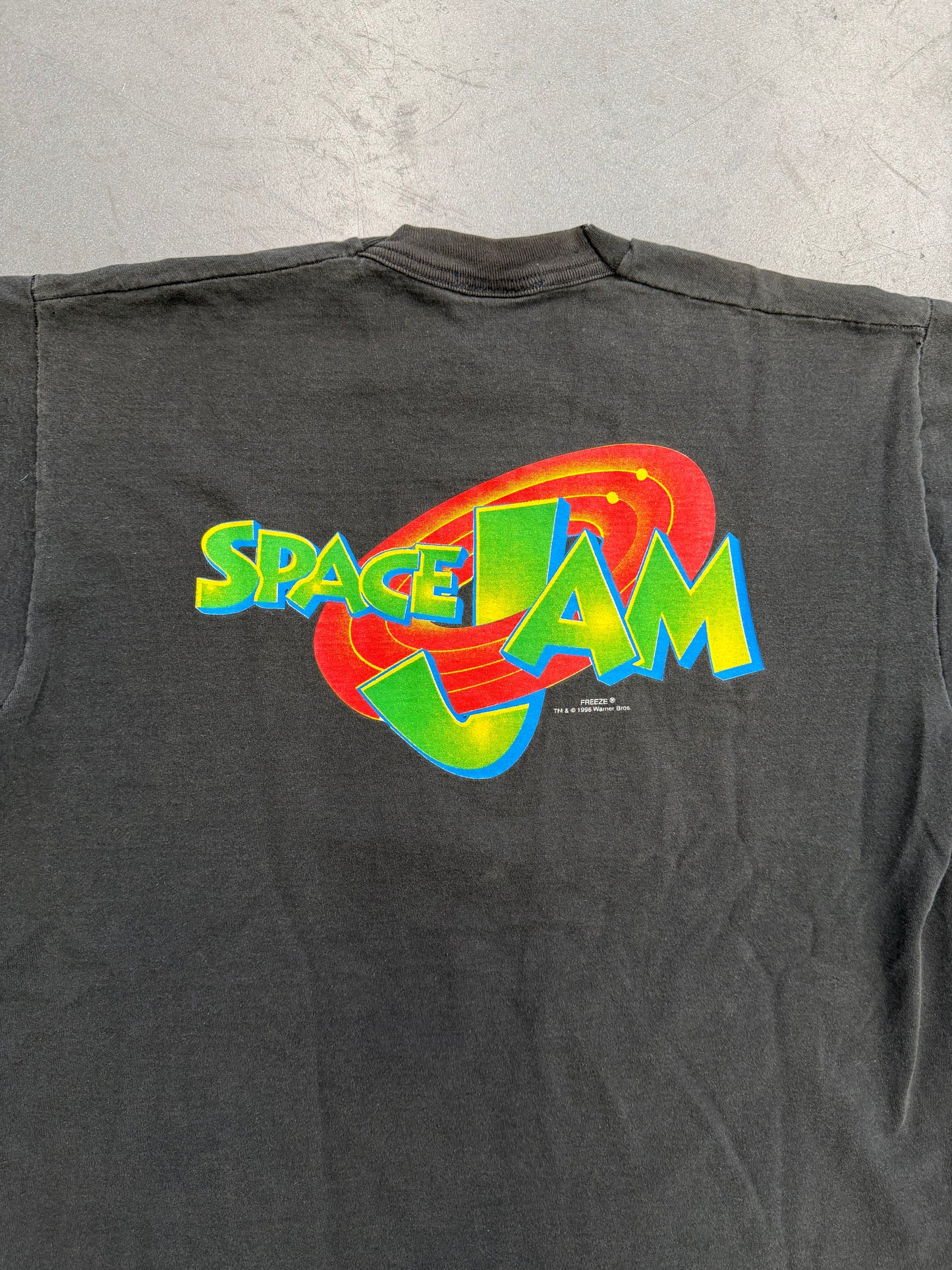 1996 SPACE JAM MONSTARS AOP MOVIE PROMO TEE