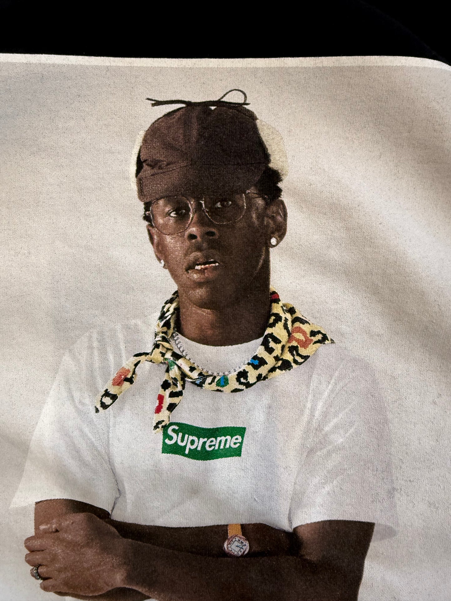 FW24 SUPREME TYLER THE CREATOR TEE - BLACK (2XL)