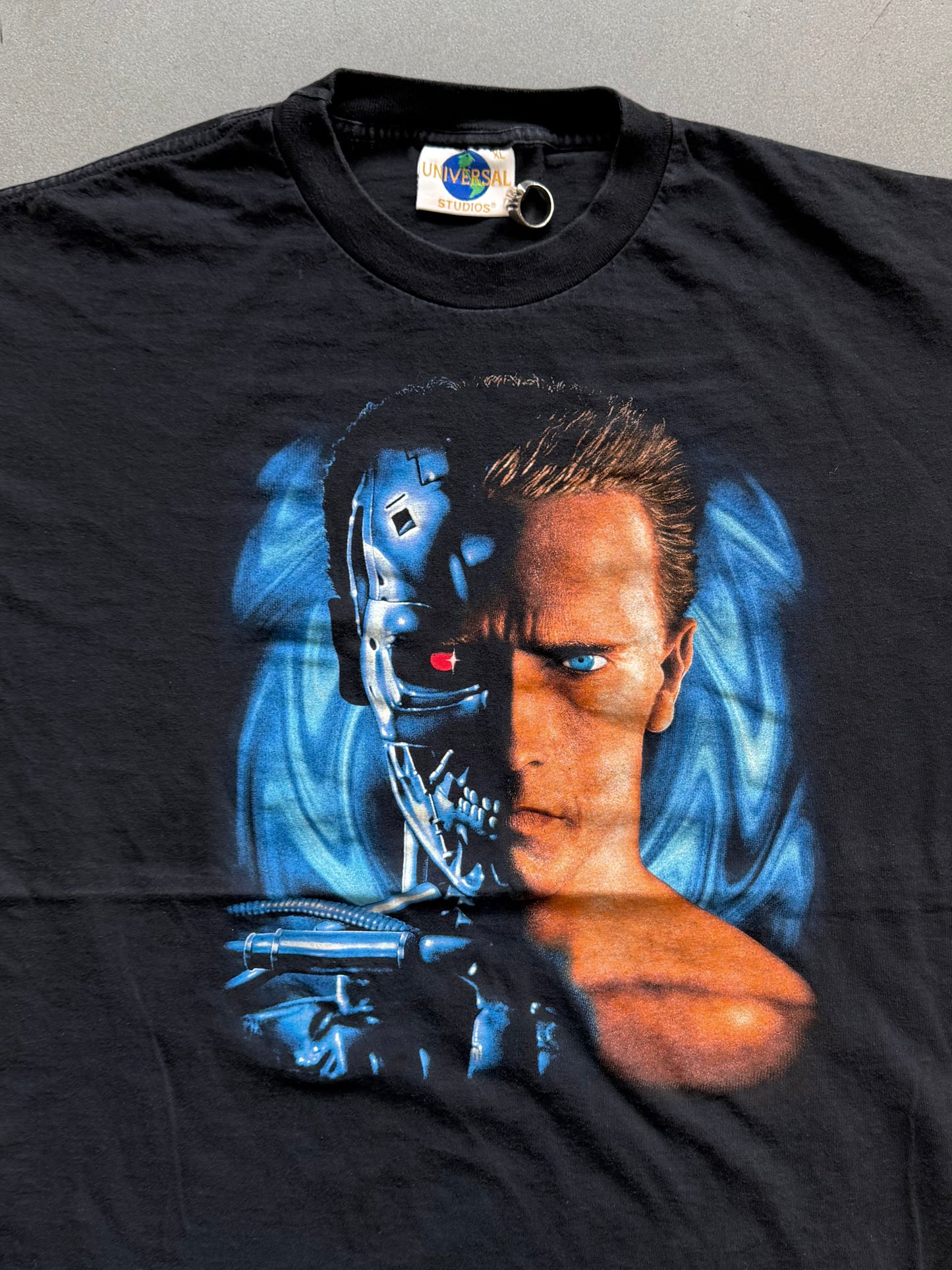 90S T2 TERMINATOR "I TOLD YOU I'D BE BACK" TEE (UNIVERSAL STUDIOS TAG)