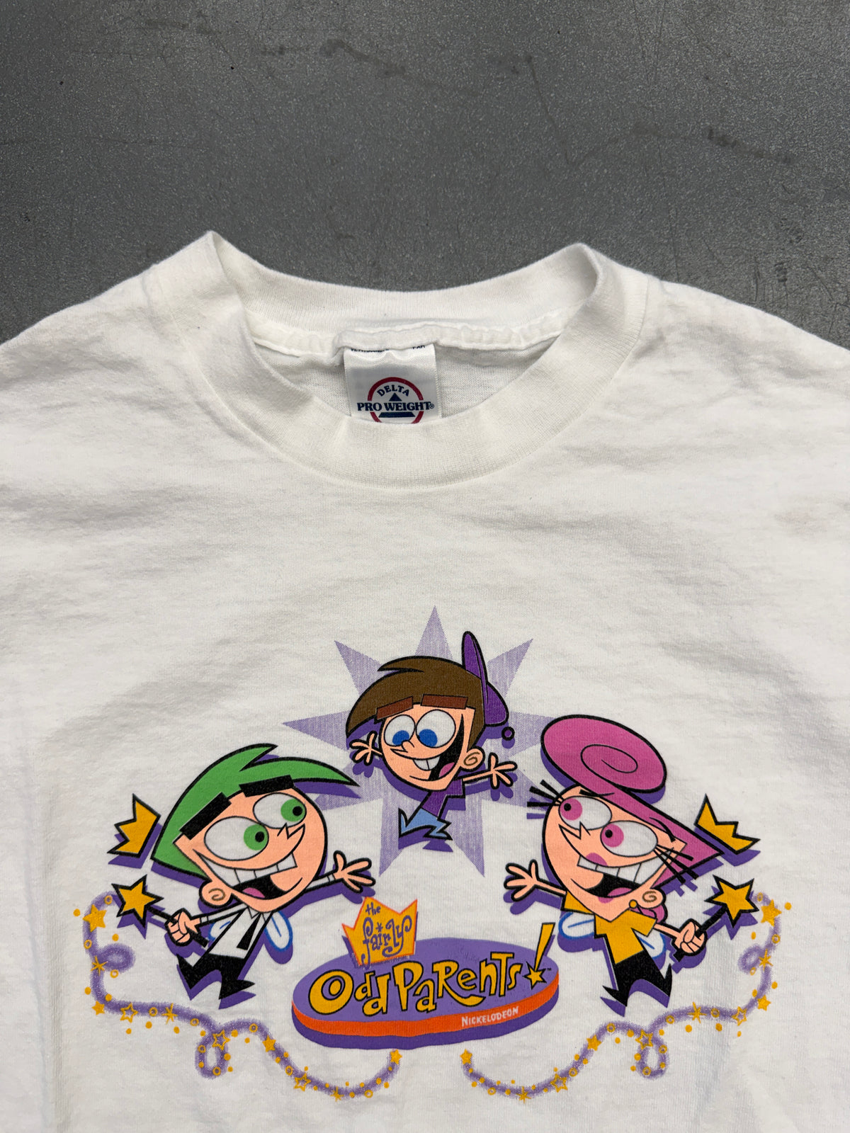 00'S THE FAIRLY ODD PARENTS! NICKELODEON PROMO YOUTH TEE (DELTA TAG)