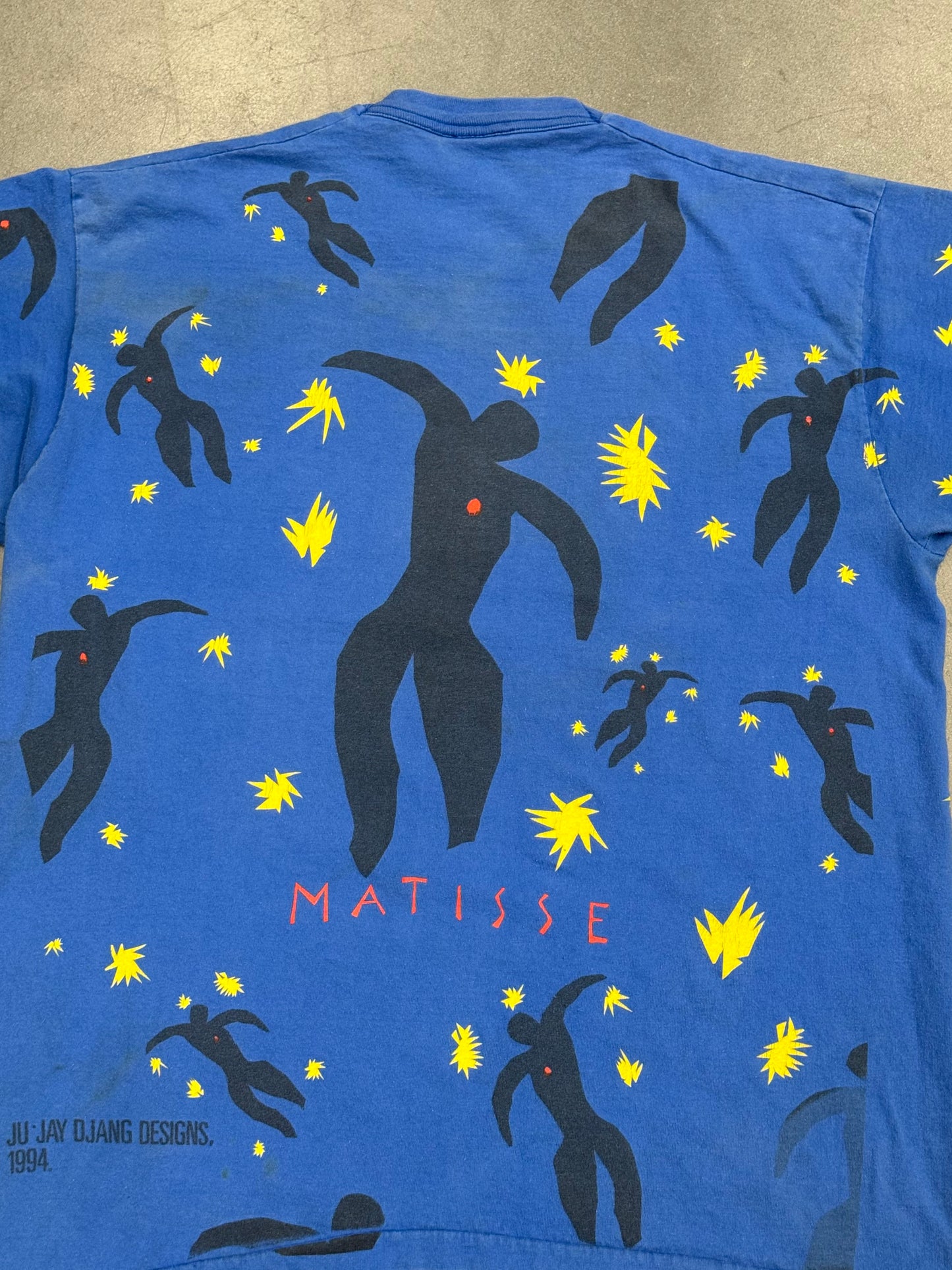 1994 HENRI MATISSE 'ICARUS' AOP TEE (CLASSIQUE TAG)