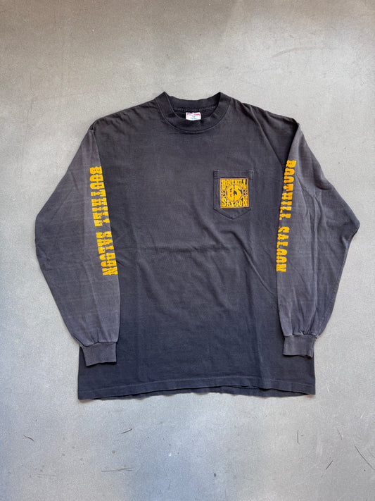 1993 BOOTHILL SALOON ACROSS FROM THE CEMETERY BIKE WEEK LONGSLEEVE (SOFTEE TAG)