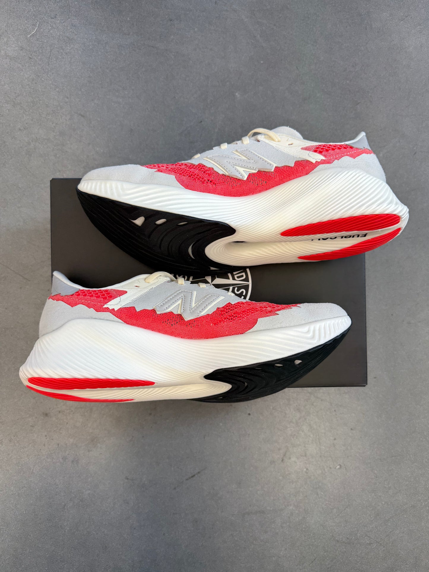 SIZE 12 STONE ISLAND TOKYO DESIGN STUDIO FUELCELL RC ELITE V2 'ENERGY RED' (WITH BOX)