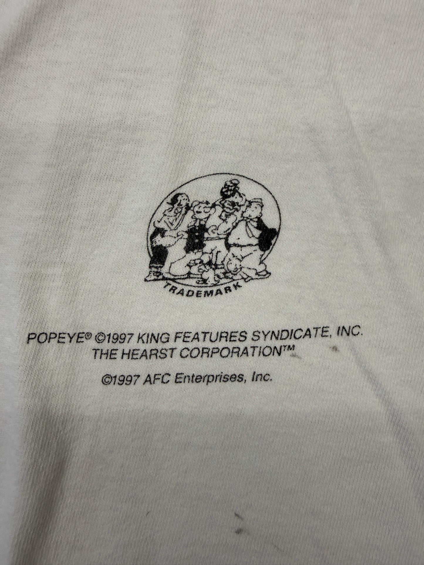 1997 POPEYE THE SAILOR TEE (DELTA TAG)