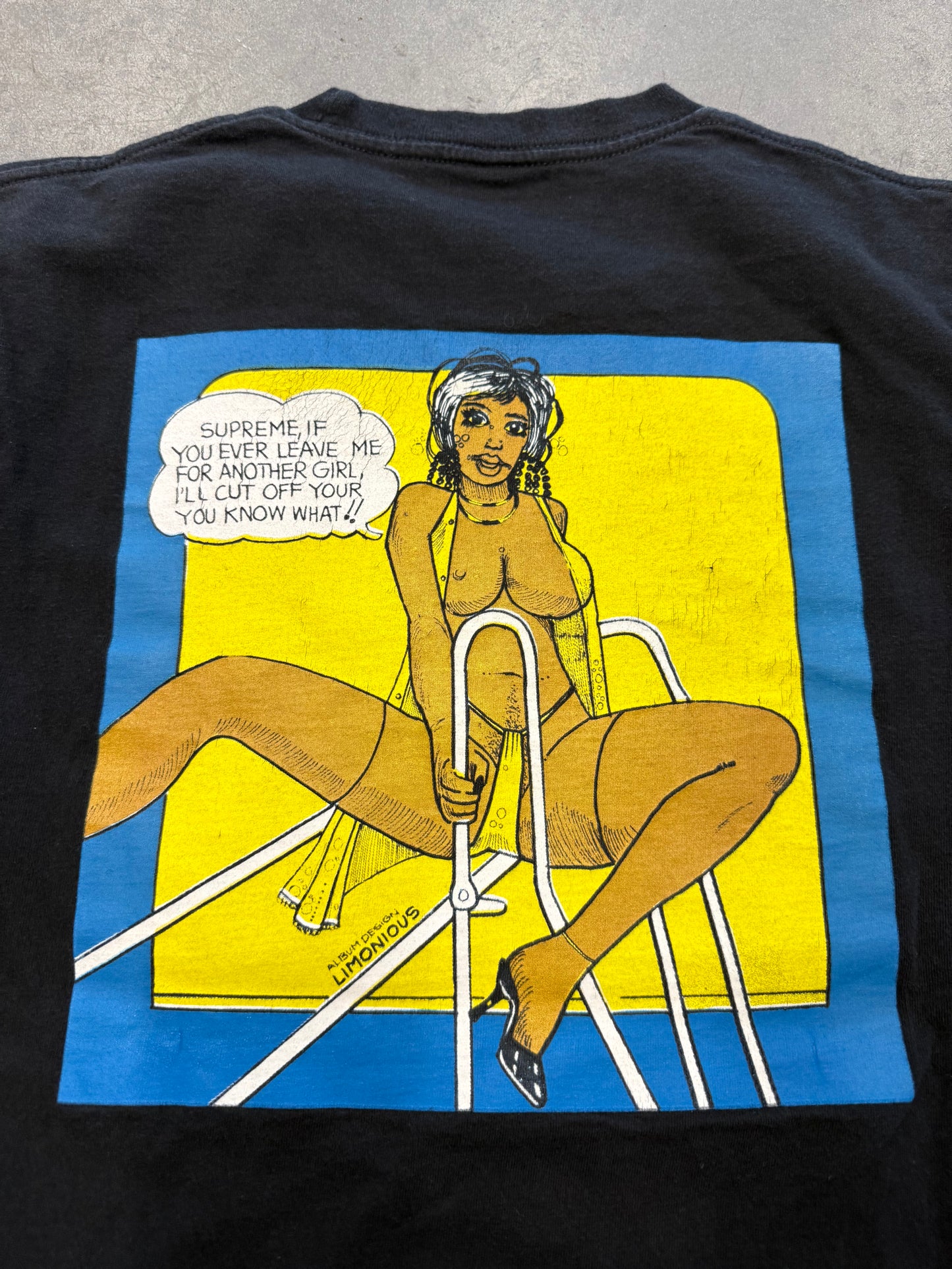 SS17 SUPREME WILFRED LIMONIOUS UNDERCOVER LOVER TEE (M)