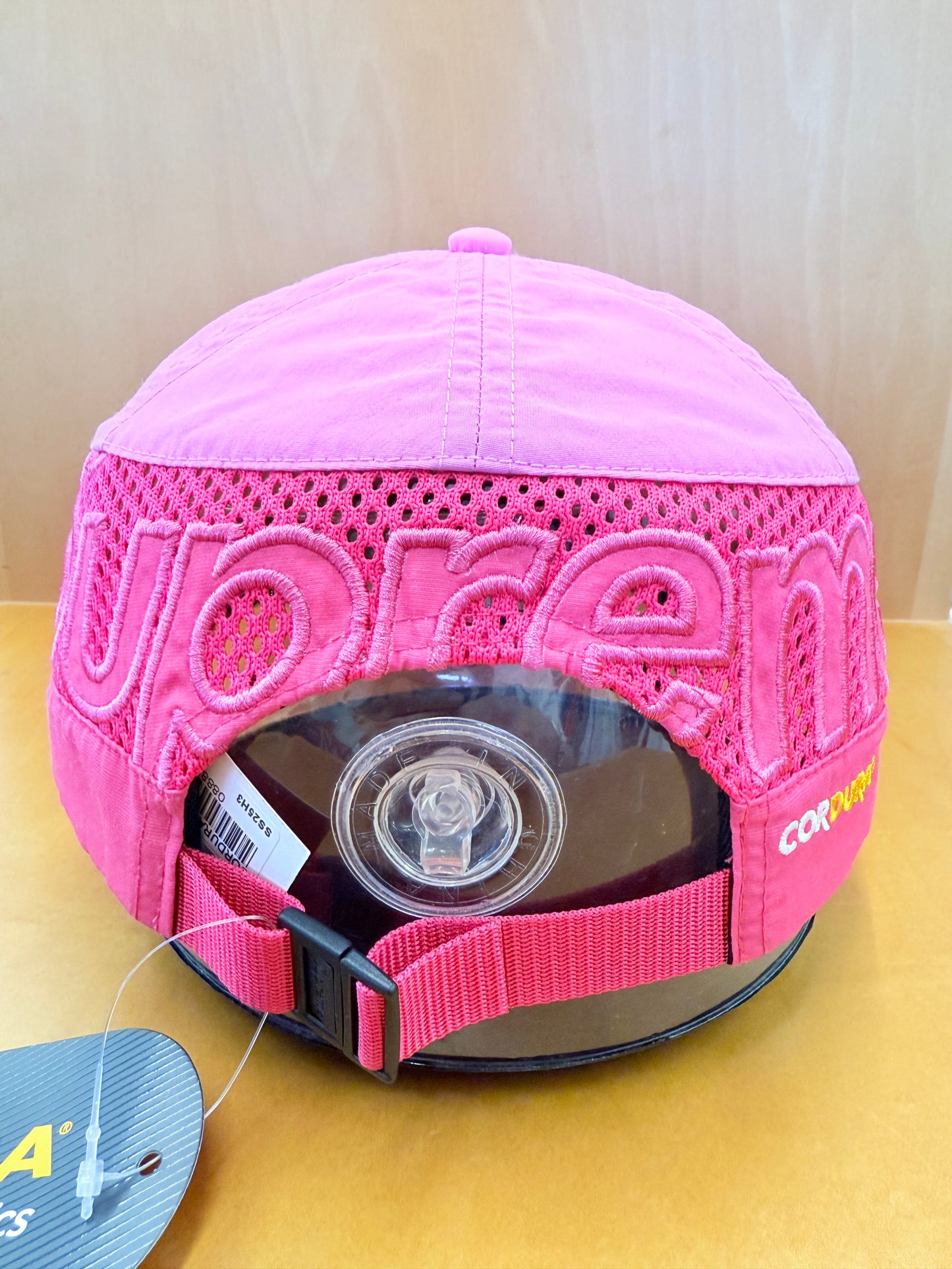 SS25 SUPREME CORDURA MESH 6-PANEL HAT PINK (NEW)