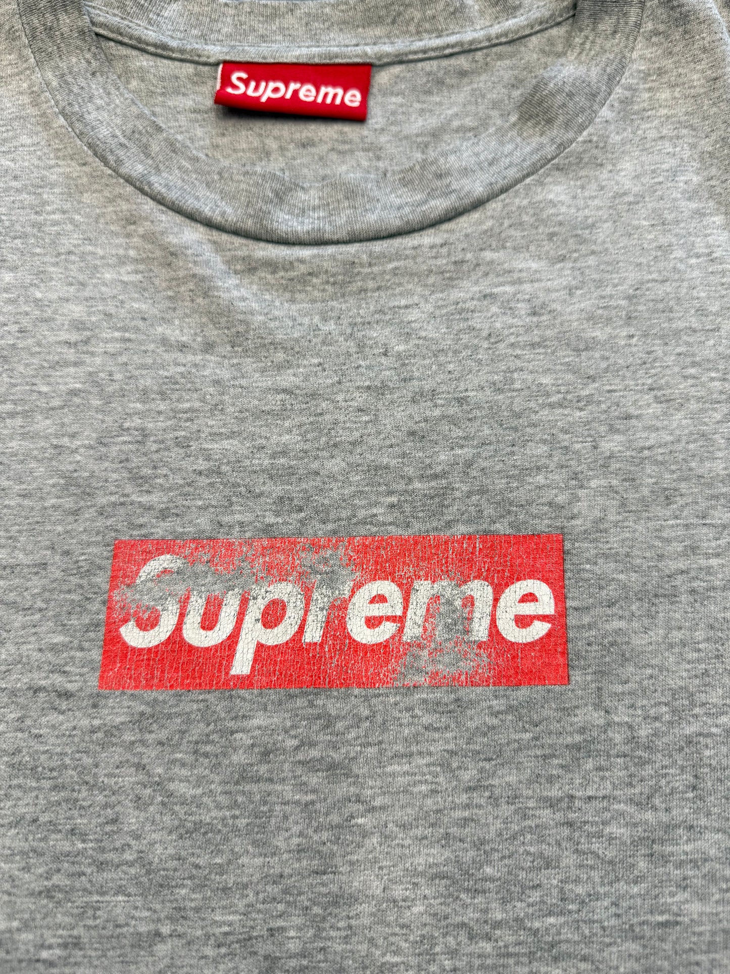 1996 SUPREME RED BOX LOGO TEE (MADE IN USA TAG)