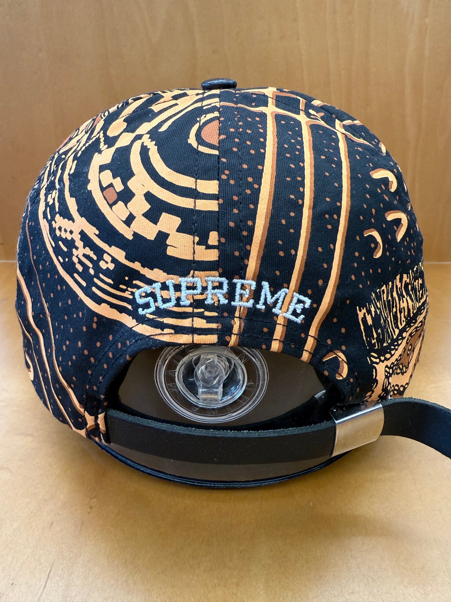 FW12 SUPREME CAIRO 5 PANEL STRAPBACK HAT