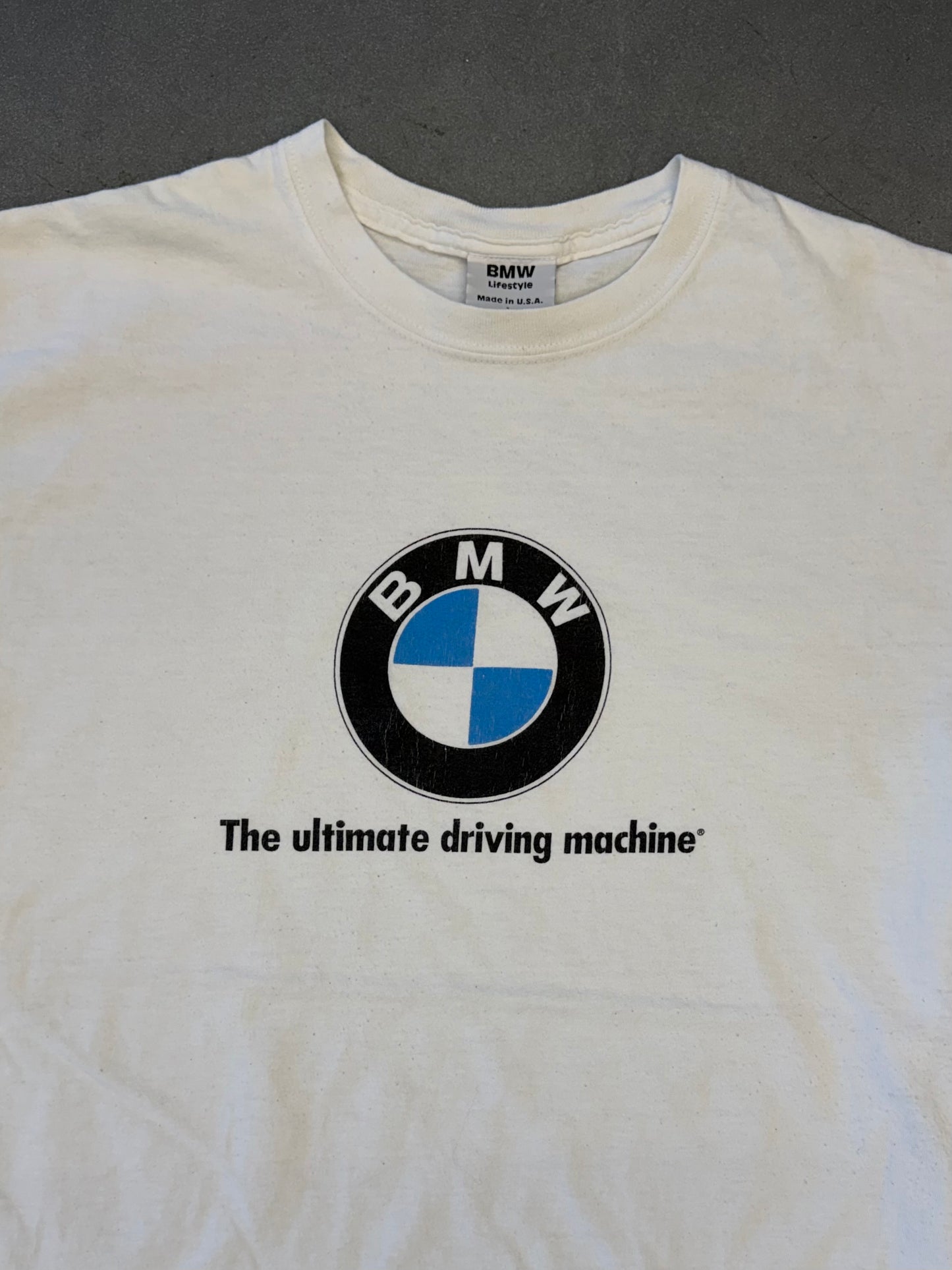 90S BMW THE ULTIMATE DRIVING MACHINE TEE (LIFESTYLE TAG)