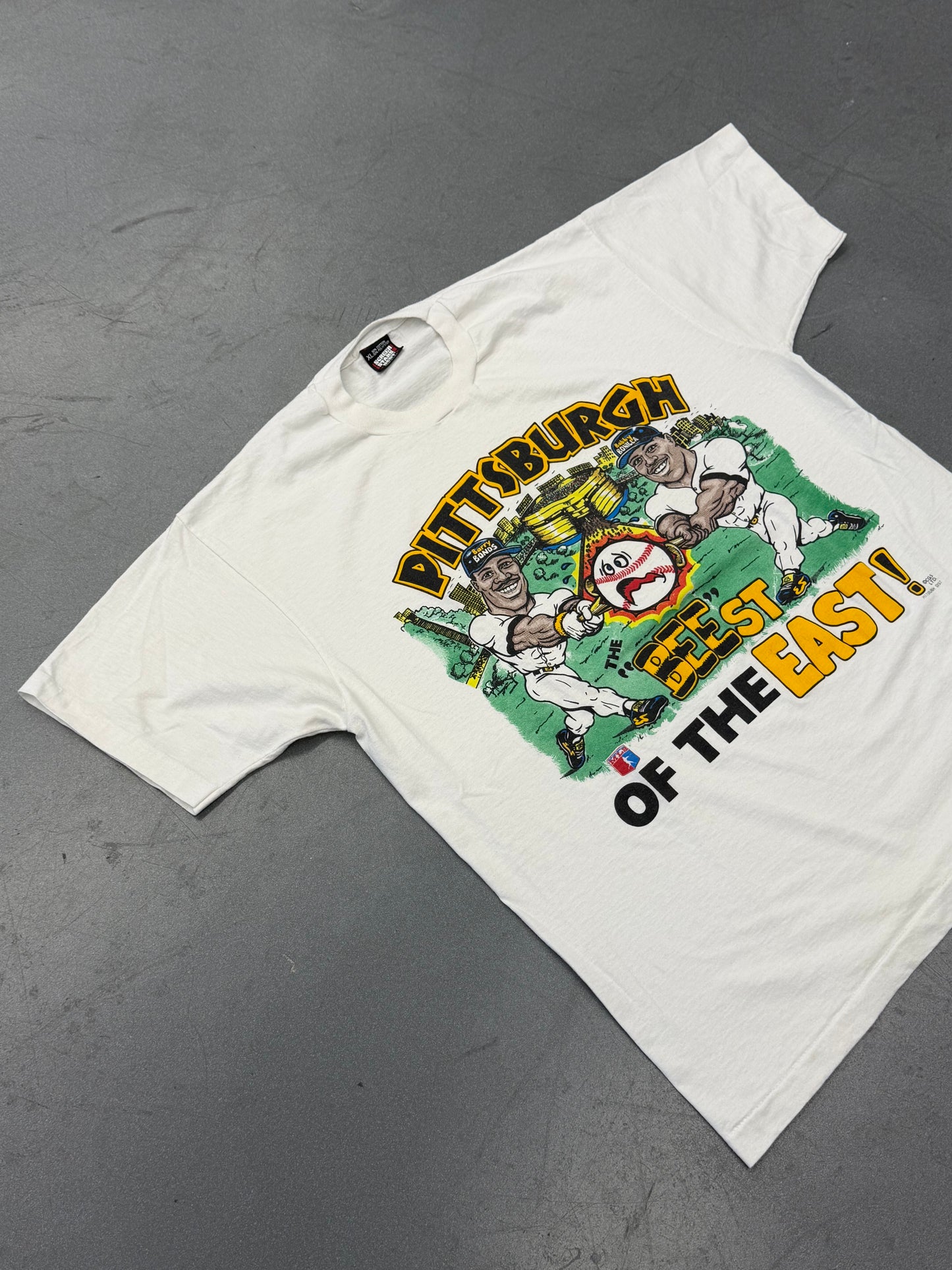 90S PITTSBURGH PIRATES 'THE BEEST OF THE EAST' TEE (SCREEN STARS TAG)