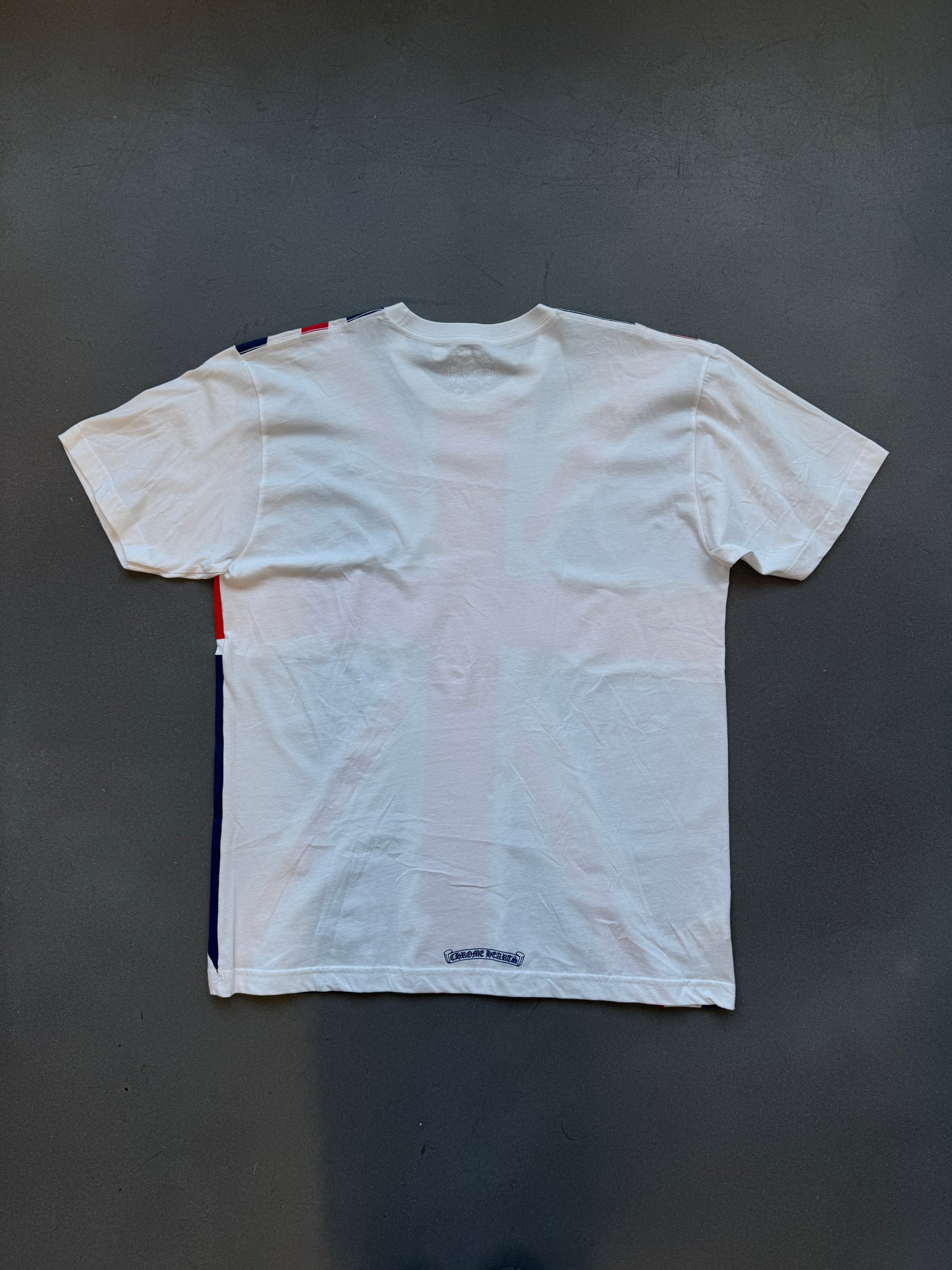 CHROME HEARTS UNION JACK PETE PUNK UK TEE (NEW) (XL)