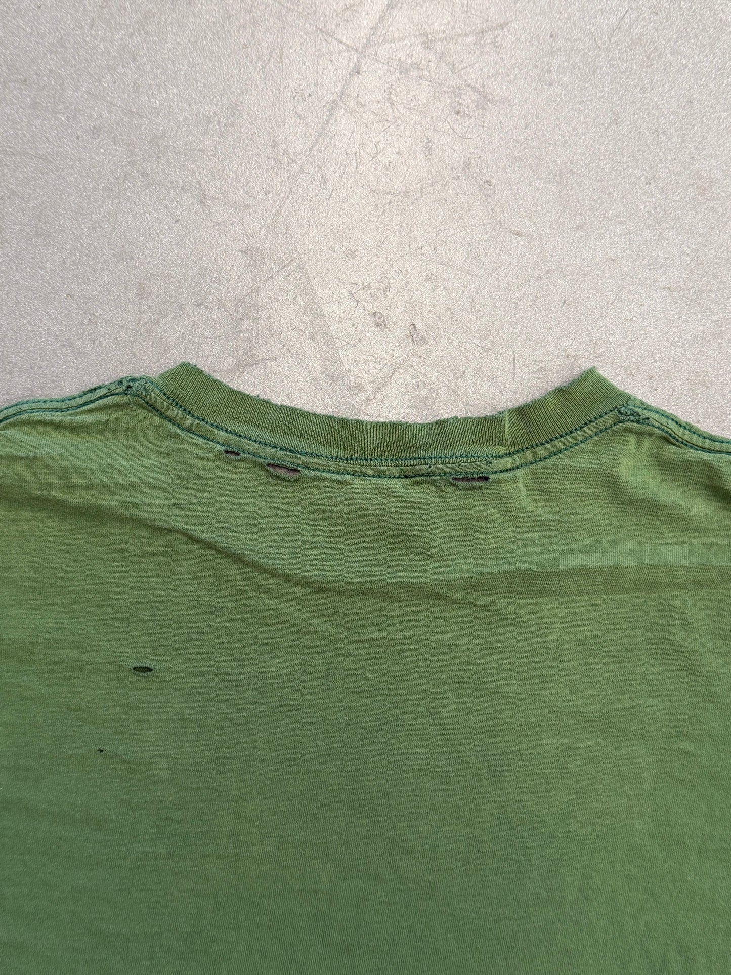 1995 GREEN DAY DOOKIE TOUR THRASHED TEE (SOFTEE TAG)