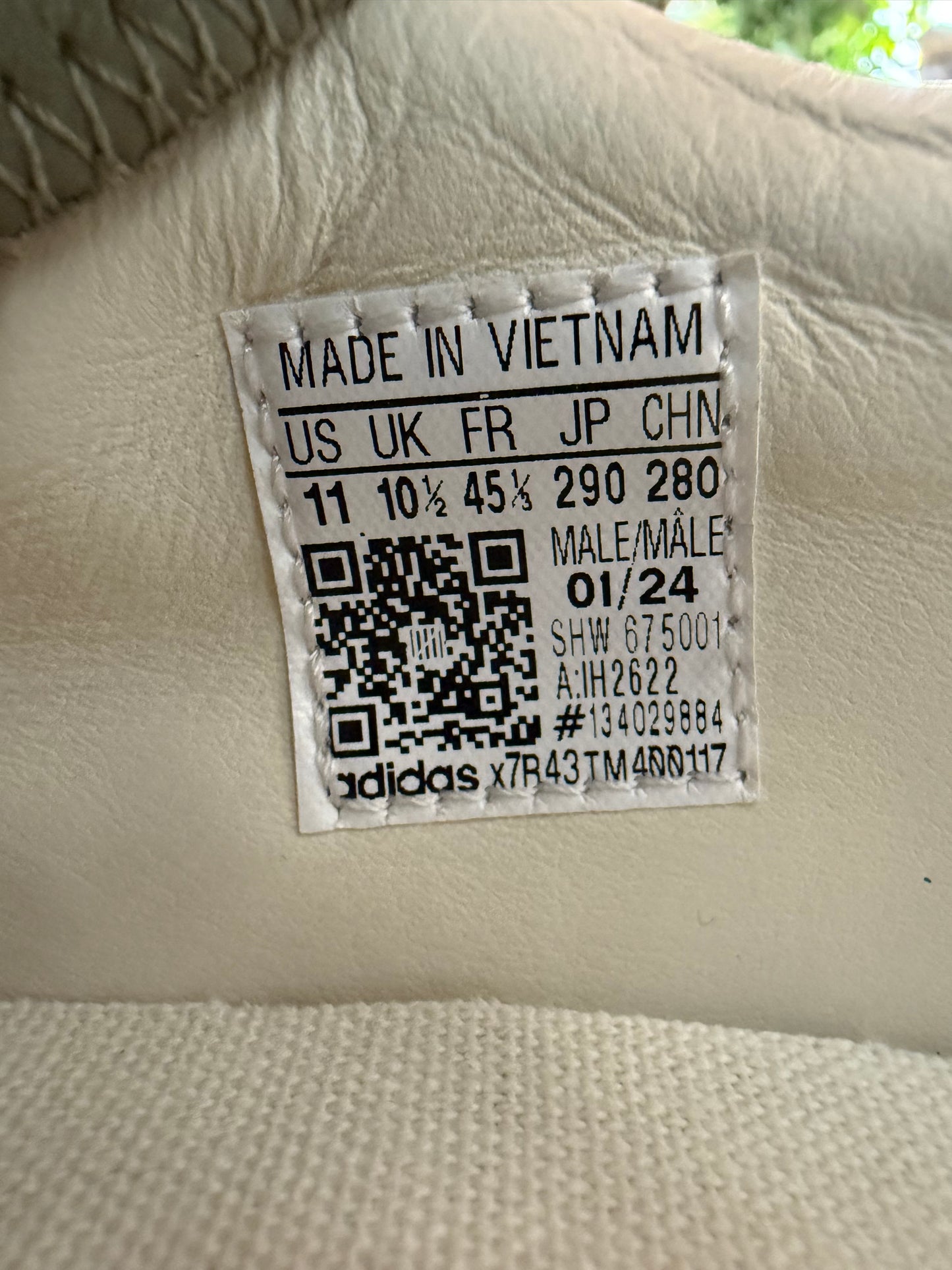 2024 SIZE 11 ADIDAS HANDBALL TOP KITH CLASSIC GUM PINK (PRE-OWNED NO BOX)