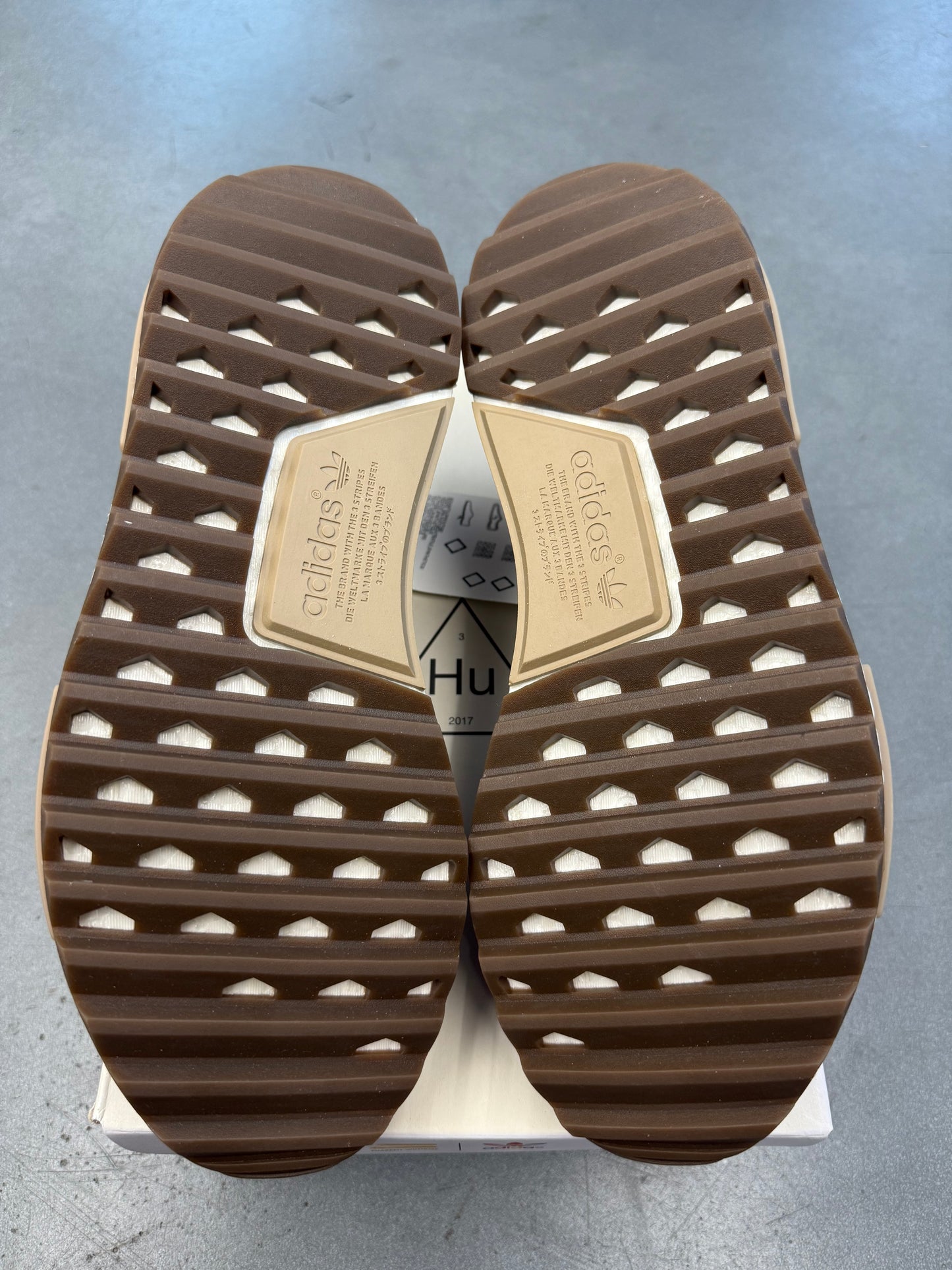 SIZE 11 ADIDAS NMD HUMAN RACE PHARRELL RESPIRA PURPLE (F&F) (BRAND NEW WITH BOX)