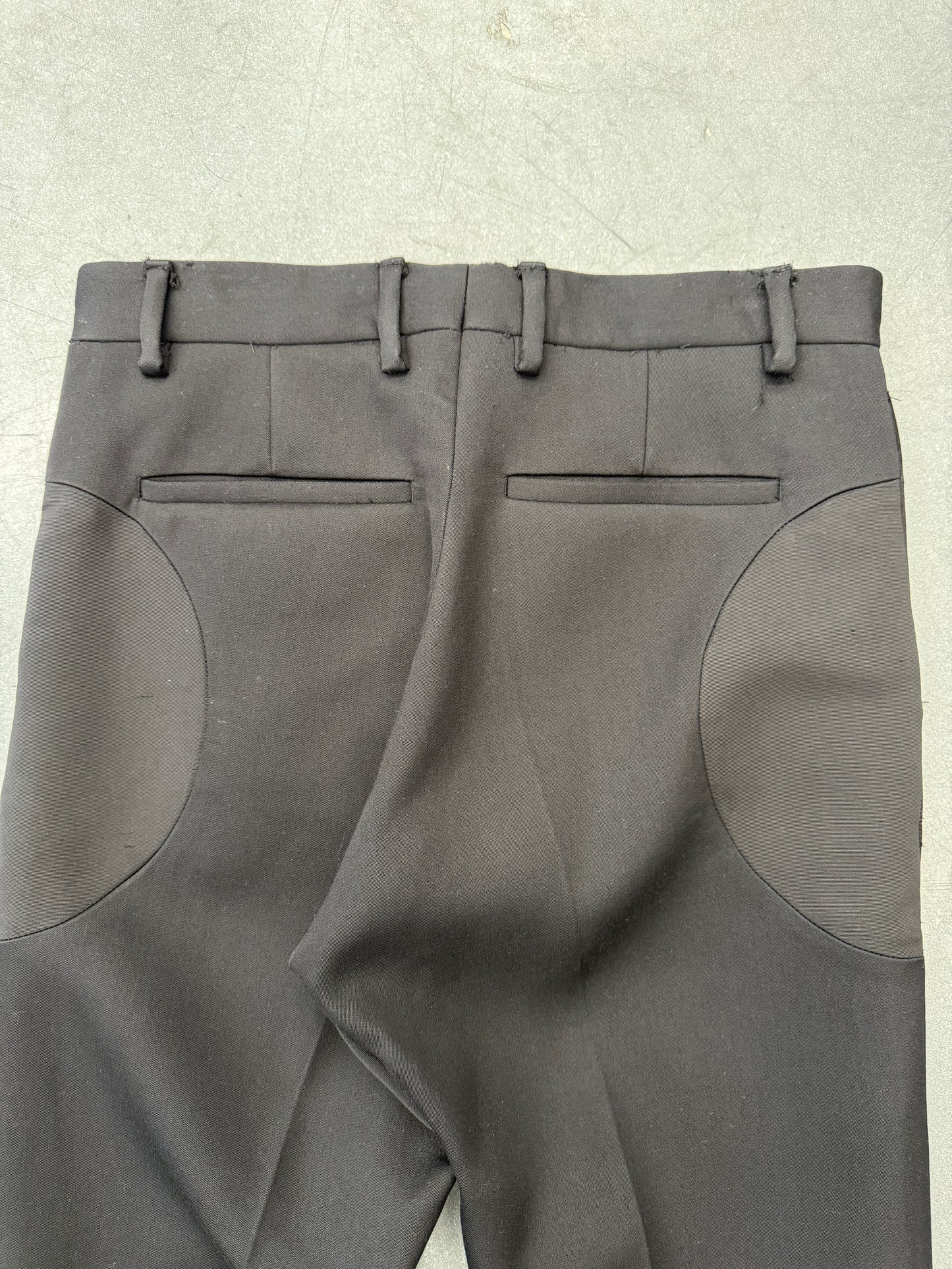 PRE SPRING 2020 BOTTEGA VENETA BLACK DRESS SLACKS (SIZE 50)
