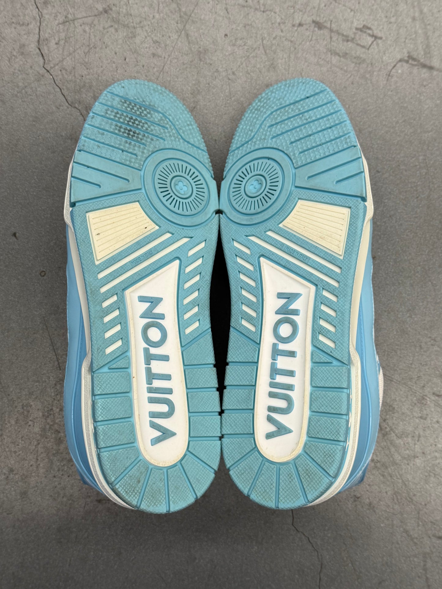 LOUIS VUITTON LV TRAINER SNEAKER - SKY BLUE