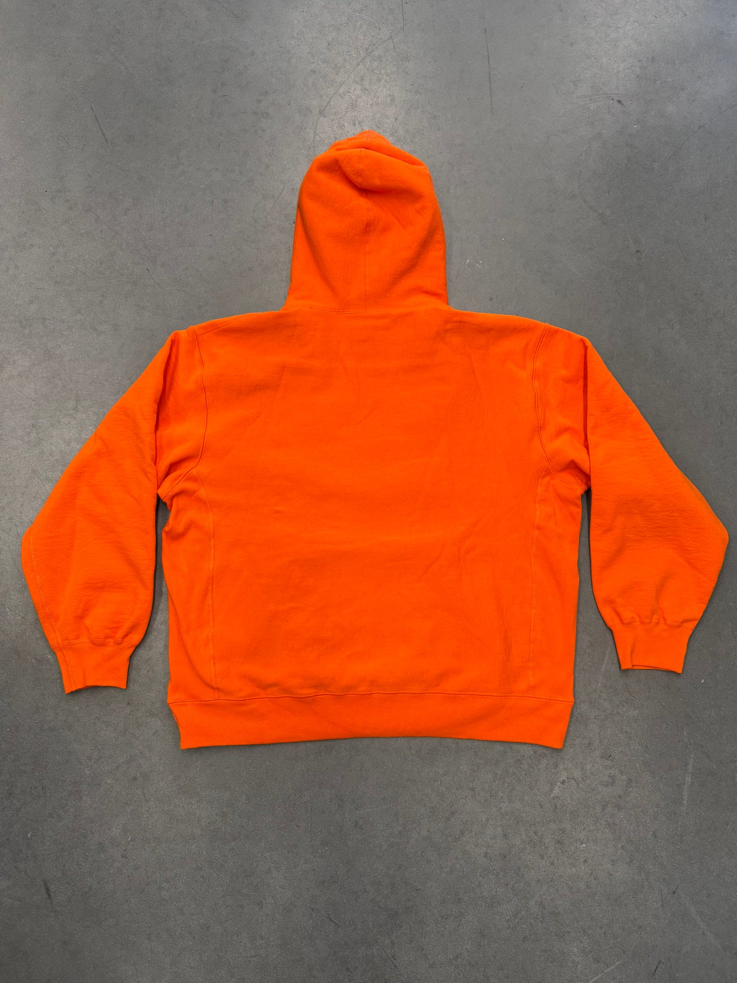 FW24 SUPREME BOX LOGO HOODIE - ORANGE (XL)