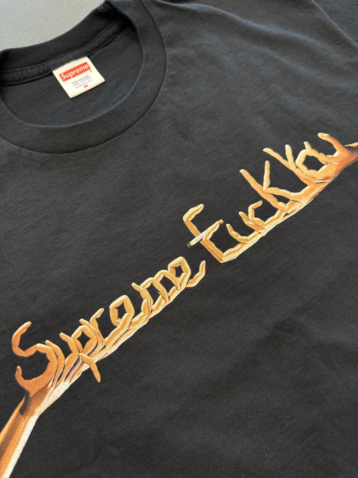 FW18 SUPREME FUCK YOU TEE