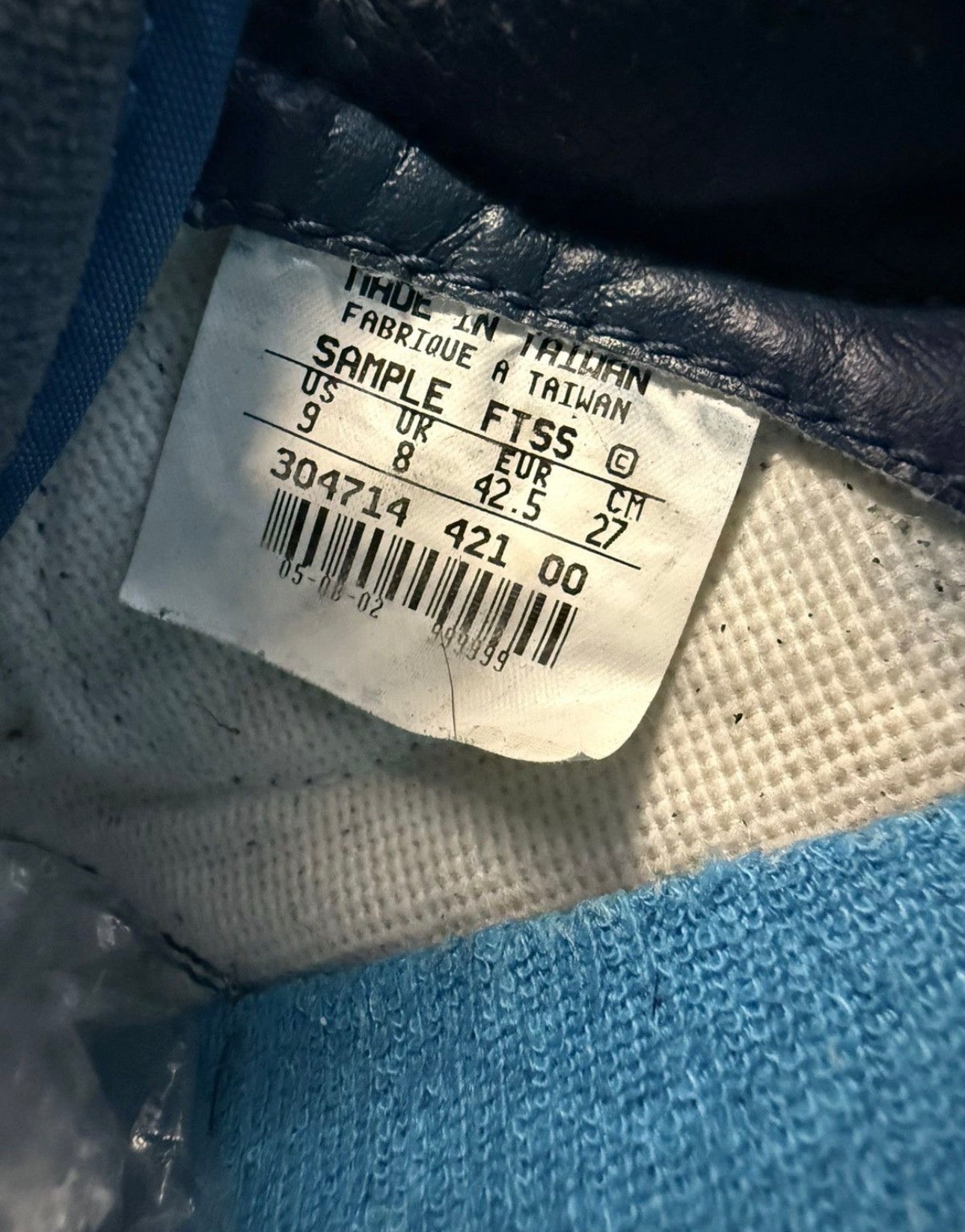 2002 SIZE 9 'SAMPLE TAG' NIKE DUNK LOW PRO B STILLWATER BTTYS NO BOX