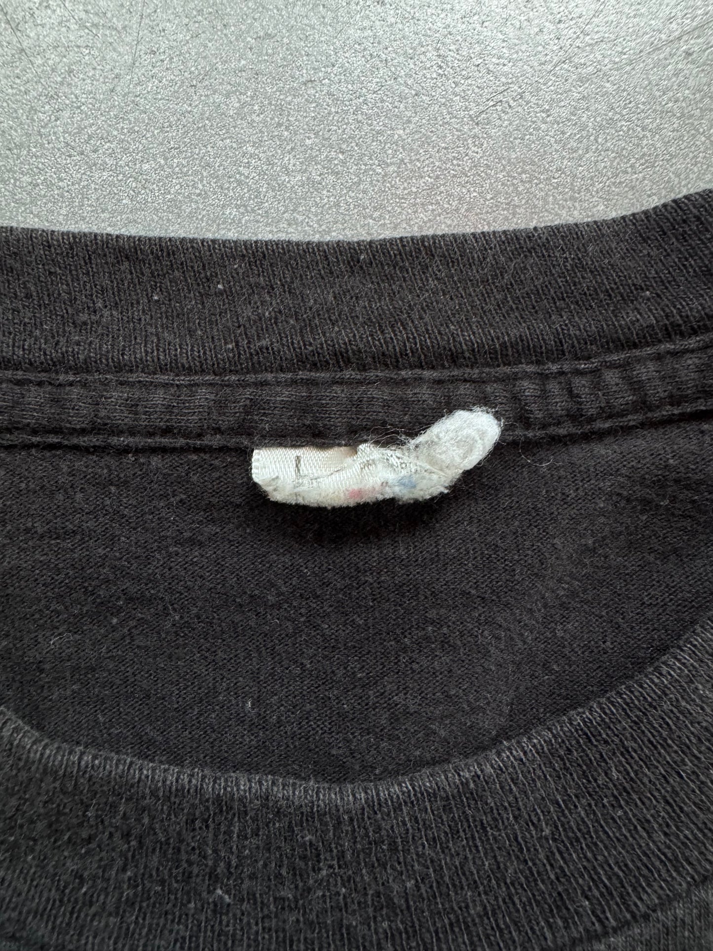 1995 MIKE TYSON VS BUSTER MATHIS "ROAD TO THE CHAMPIONSHIP" LS TEE (CUT TAG)