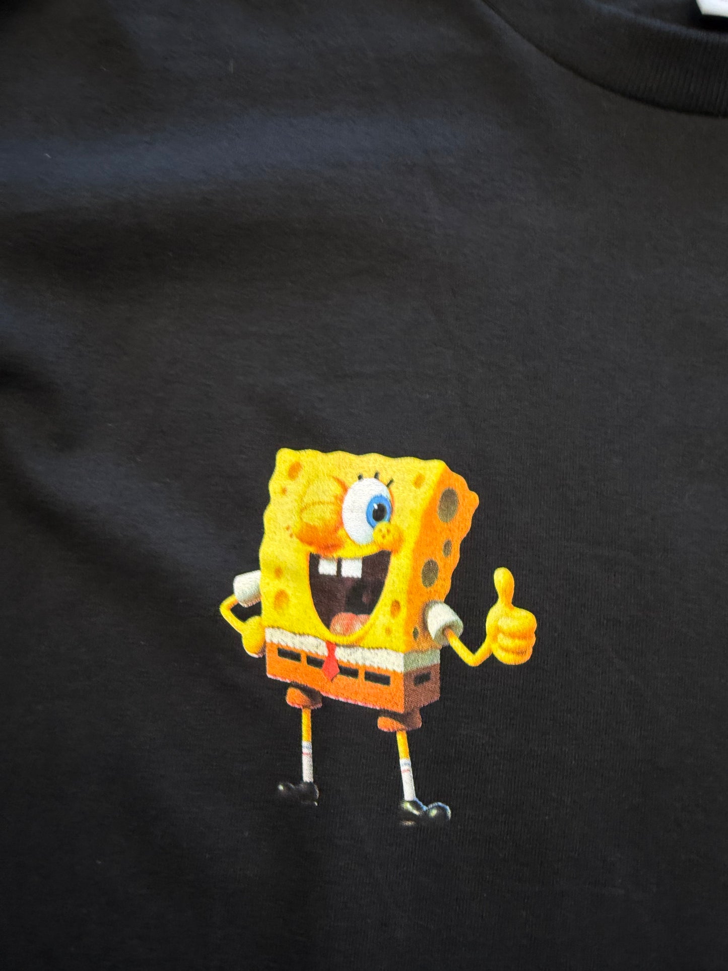 SS25 SUPREME SPONGEBOB CASTELLI RACING LONG SLEEVE TEE BLACK - XL