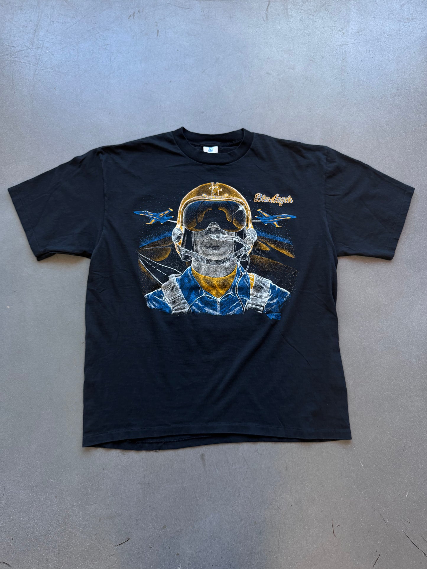 1993 BLUE ANGELS TEE (BELTON TAG)
