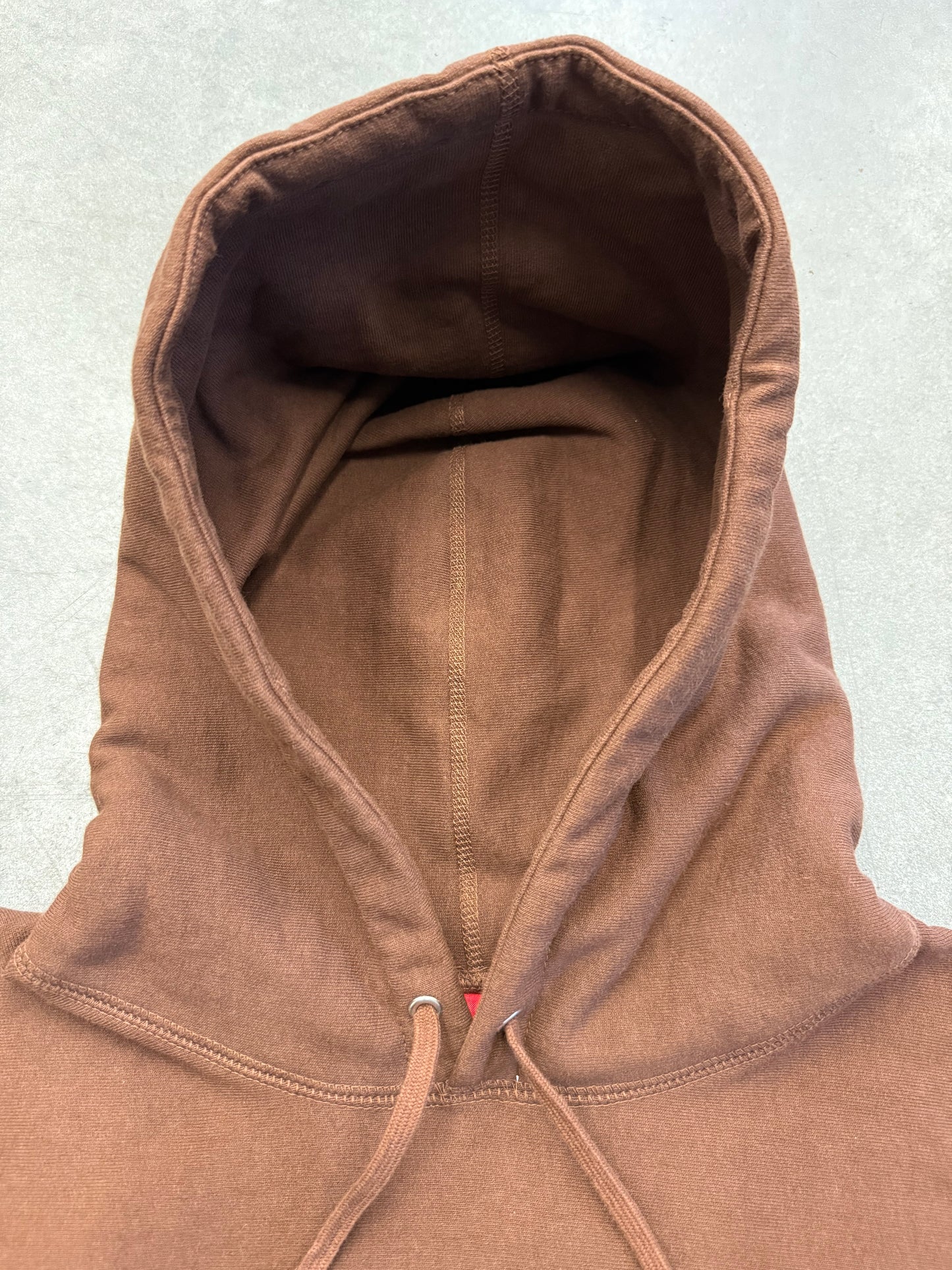 FW19 SUPREME BANDANA BOX LOGO HOODIE - BROWN (XL)