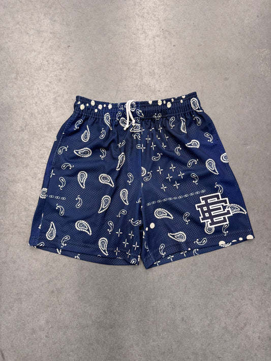 SS25 ERIC EMANUEL EE BASIC SHORT - NAVY PAISLEY