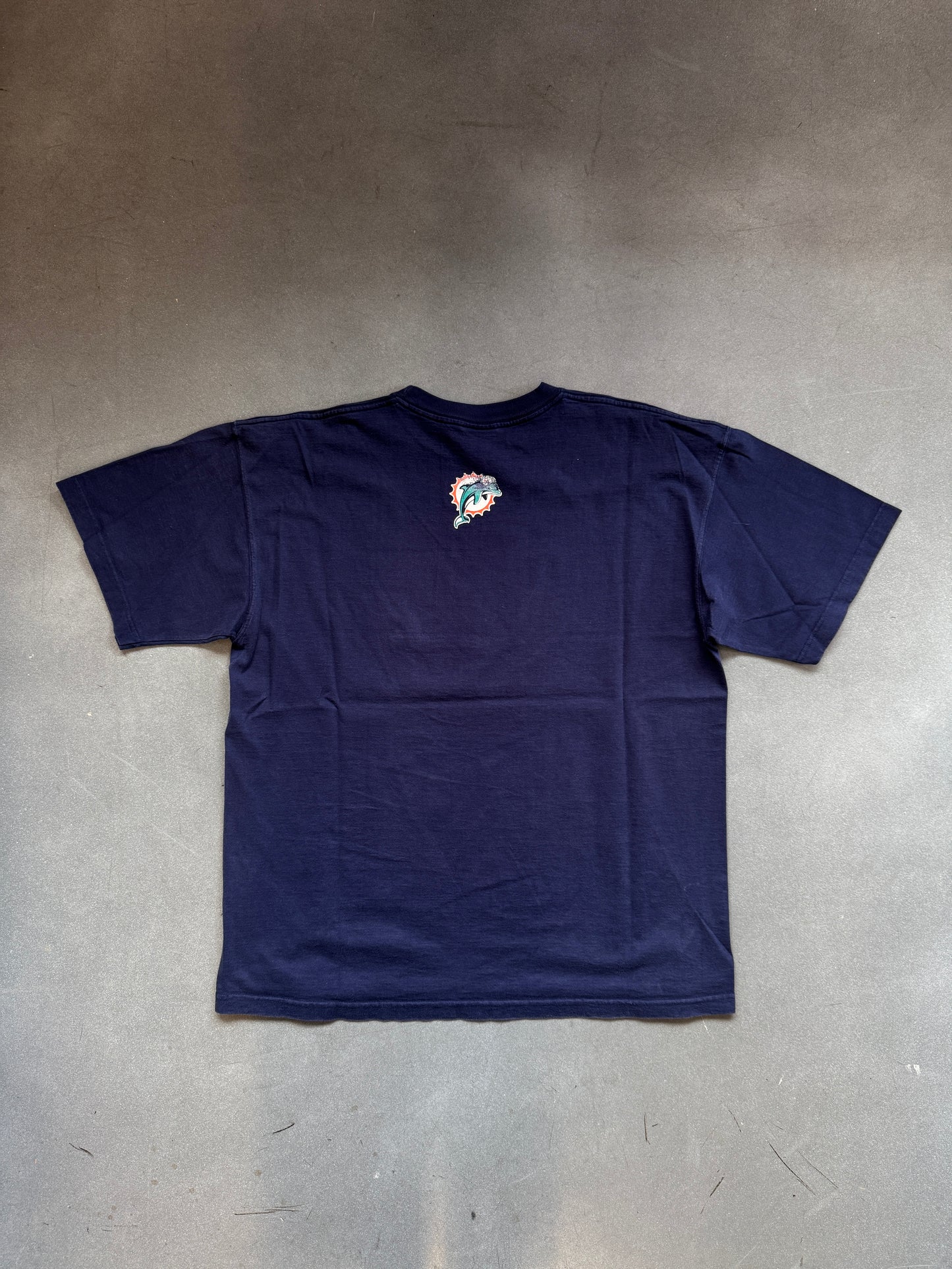 00’S JAPANESE MIAMI DOLPHINS LOGO TEE (MAJESTIC TAG)