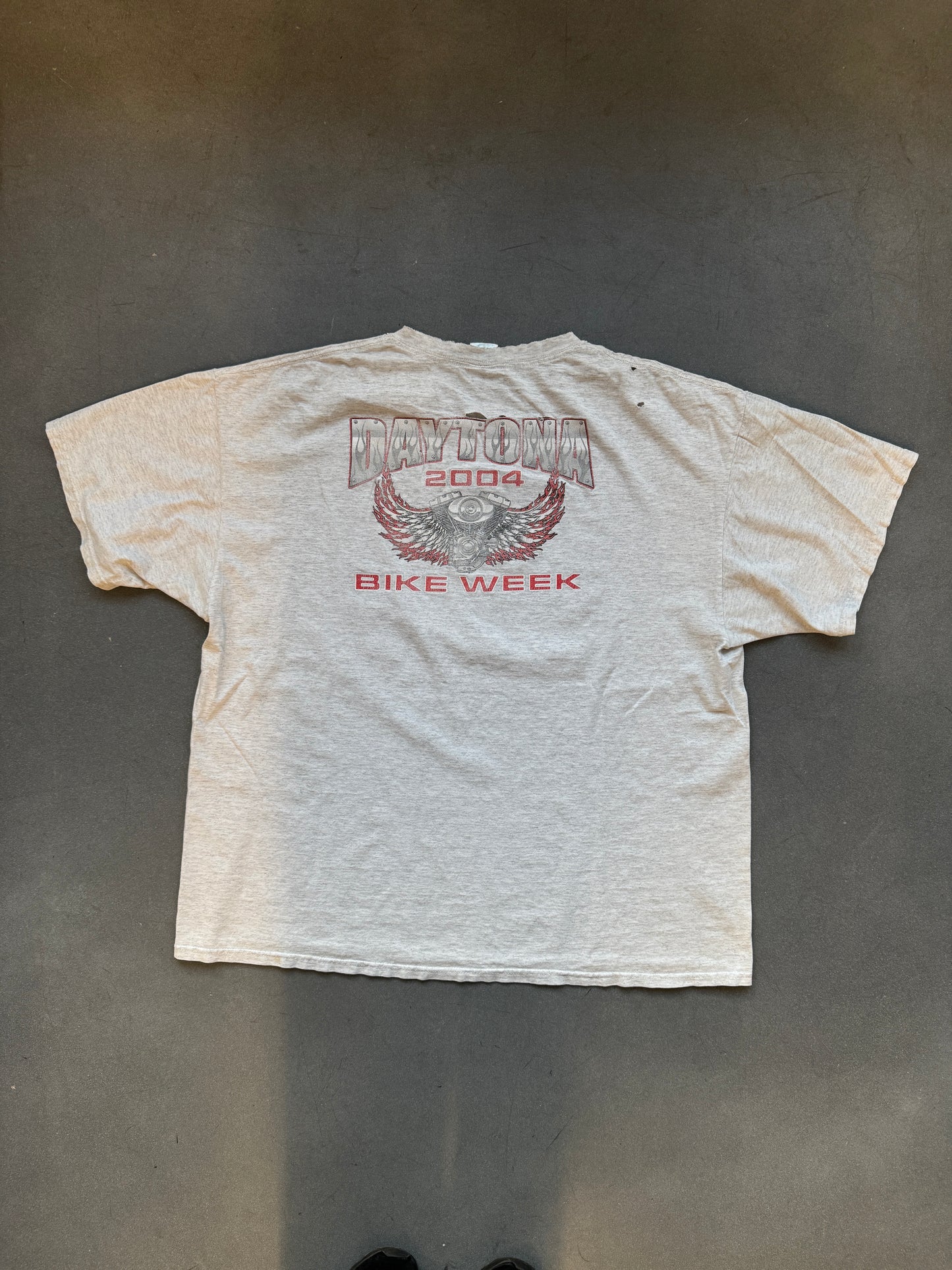 2004 DAYTONA "RIDE IT LIKE YOU STOLE IT" BIKER TEE (DELTA TAG)