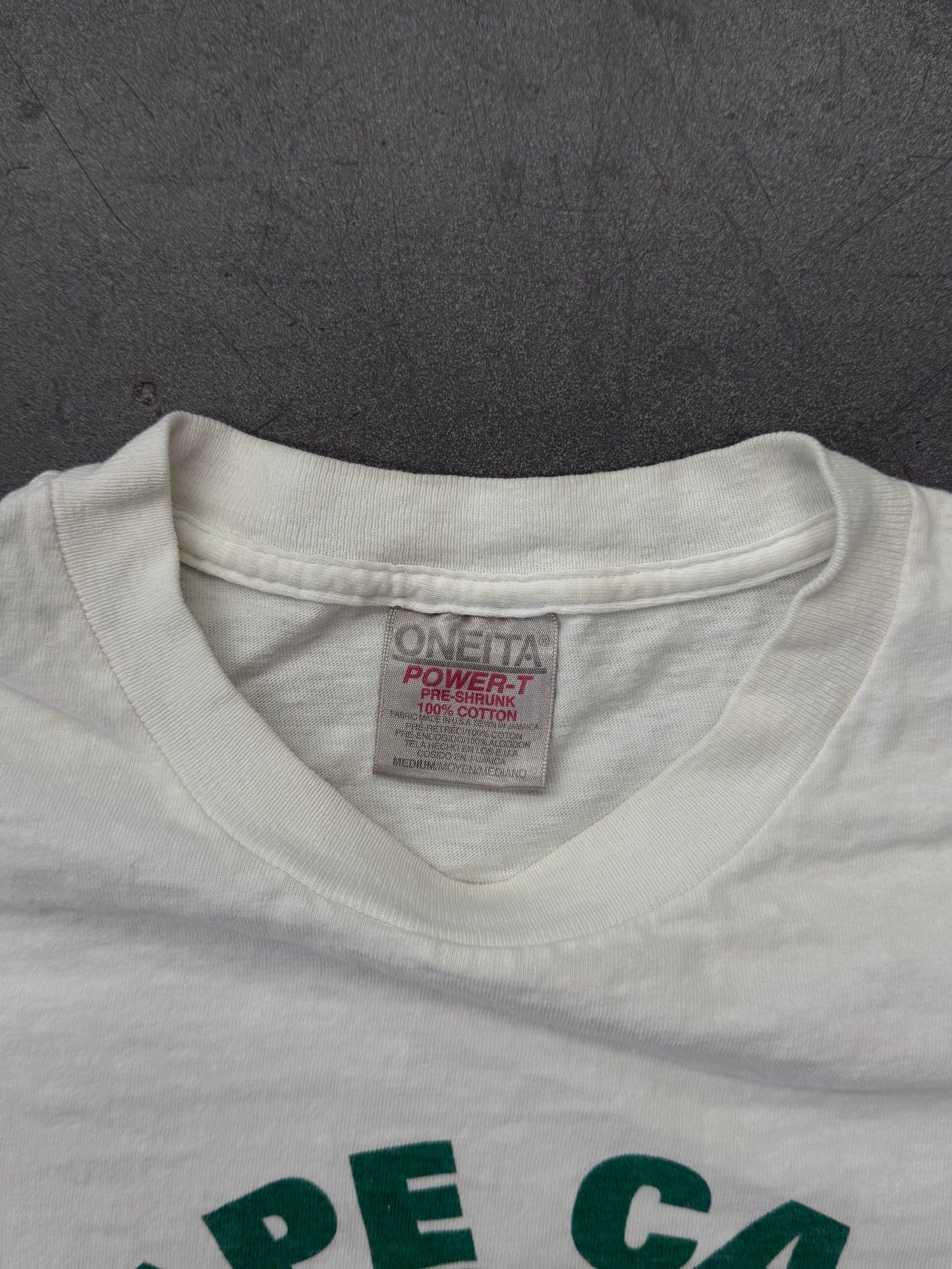 90'S BAPE CAFE ...ROAST TO MATE BY APE GENERALS! TEE (ONEITA TAG)
