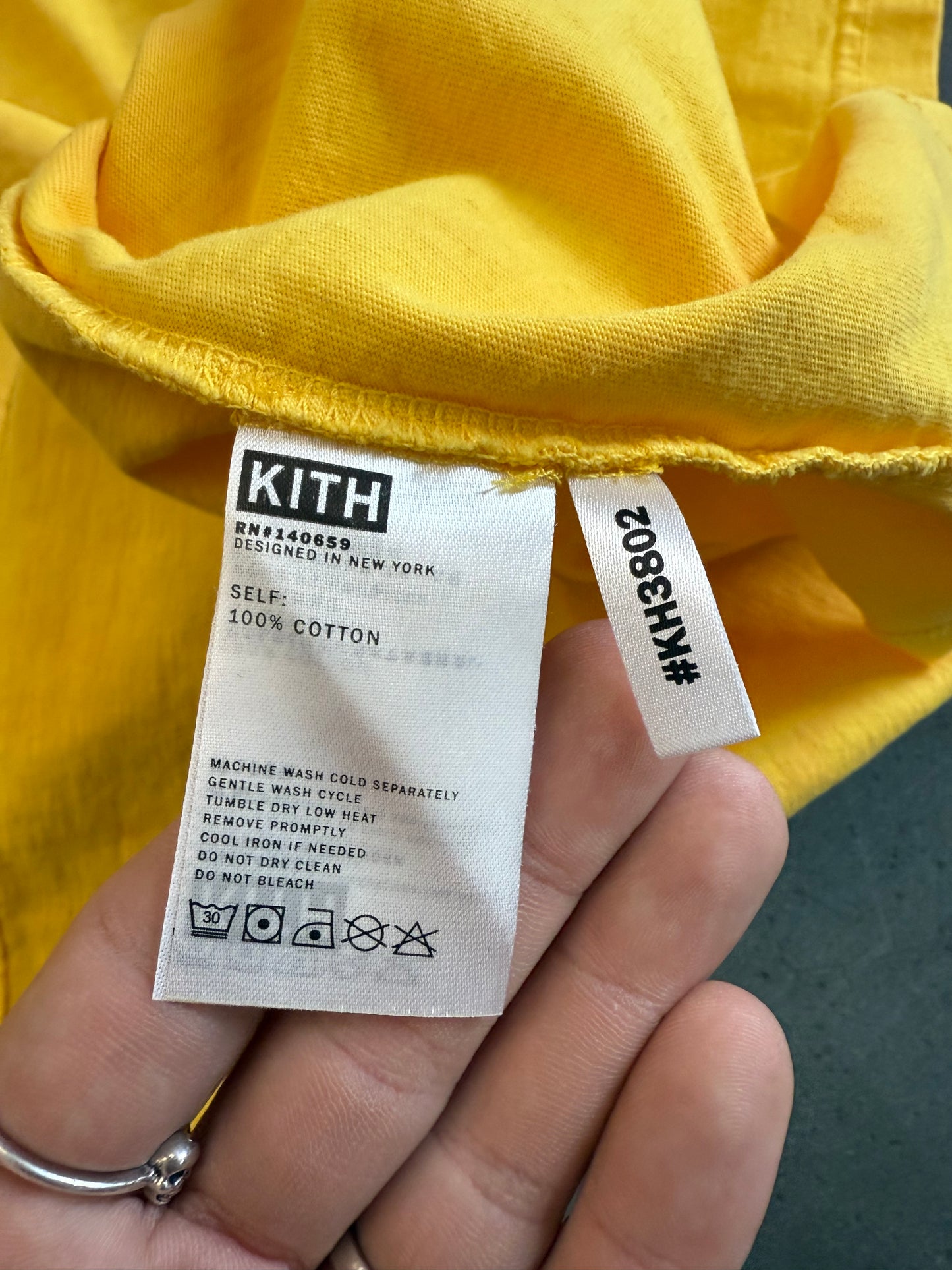 SS20 KITH X LOONEY TUNES SPEEDY TEE - YELLOW