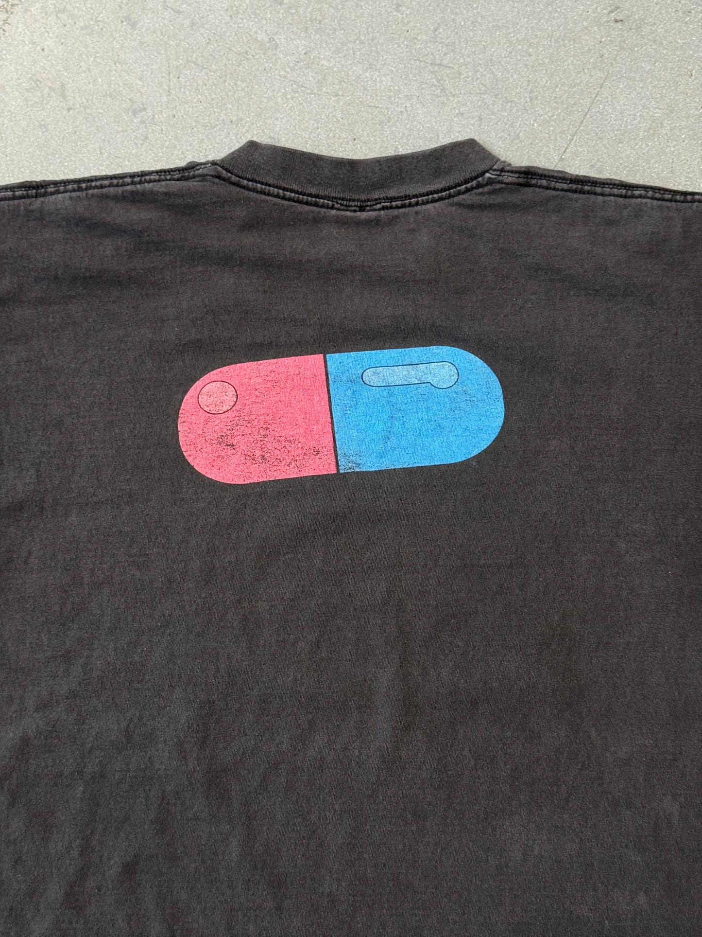 1988 AKIRA KANEDA MOTORCYCLE PILL TEE (FASHION VICTIM TAG)
