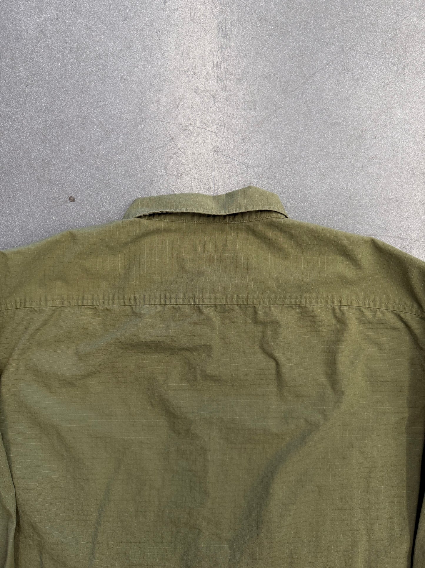 FW23 SUPREME BOUNTY HUNTER RIPSTOP SHIRT - OLIVE
