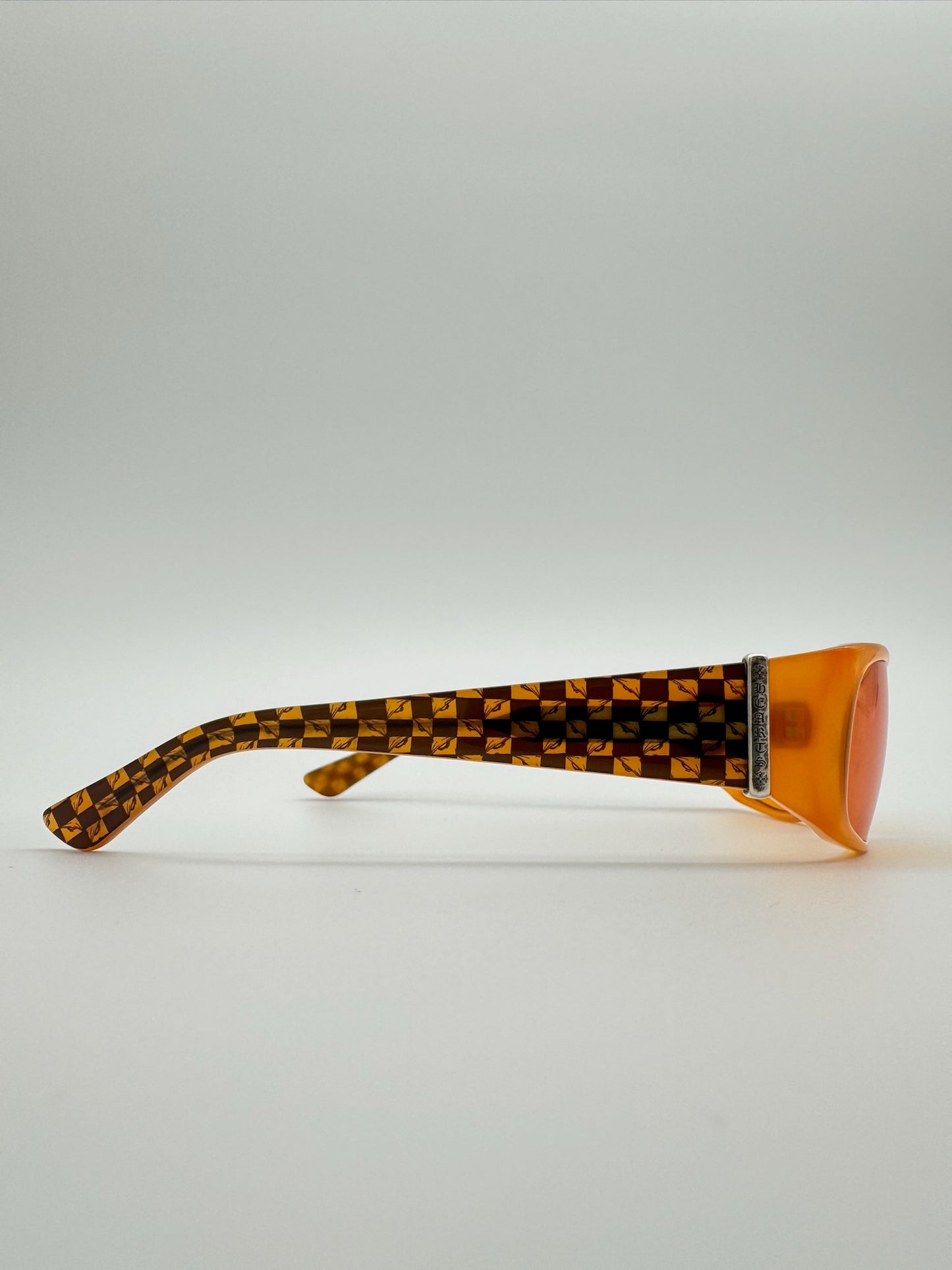 CHROME HEARTS X MATTY BOY 99 EYES ULEIN SQUARE SUNGLASSES WITH CASE