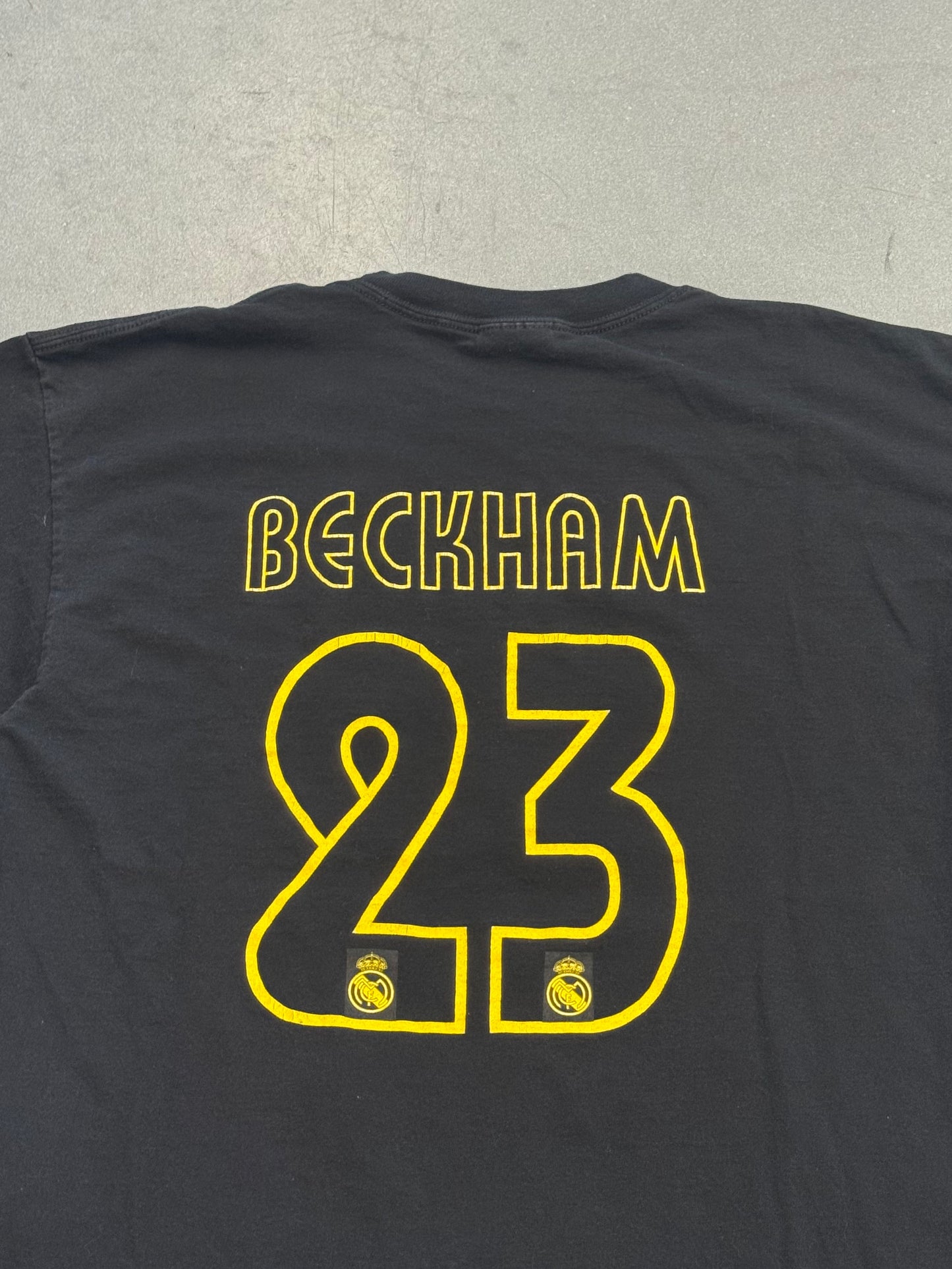 Y2K DAVID BECKHAM REAL MADRID TEE (YAZBEK TAG)