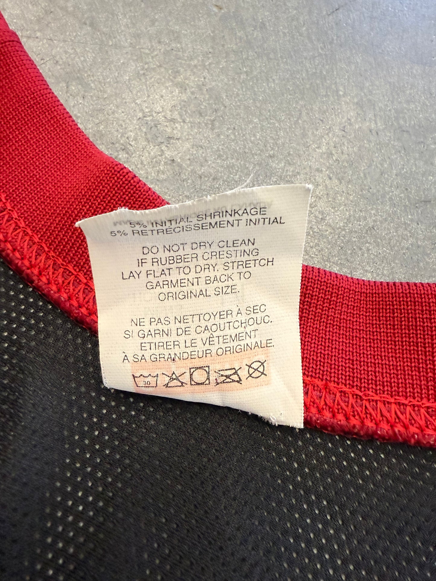 VINTAGE SUPREME "6" AWAY BASKETBALL JERSEY