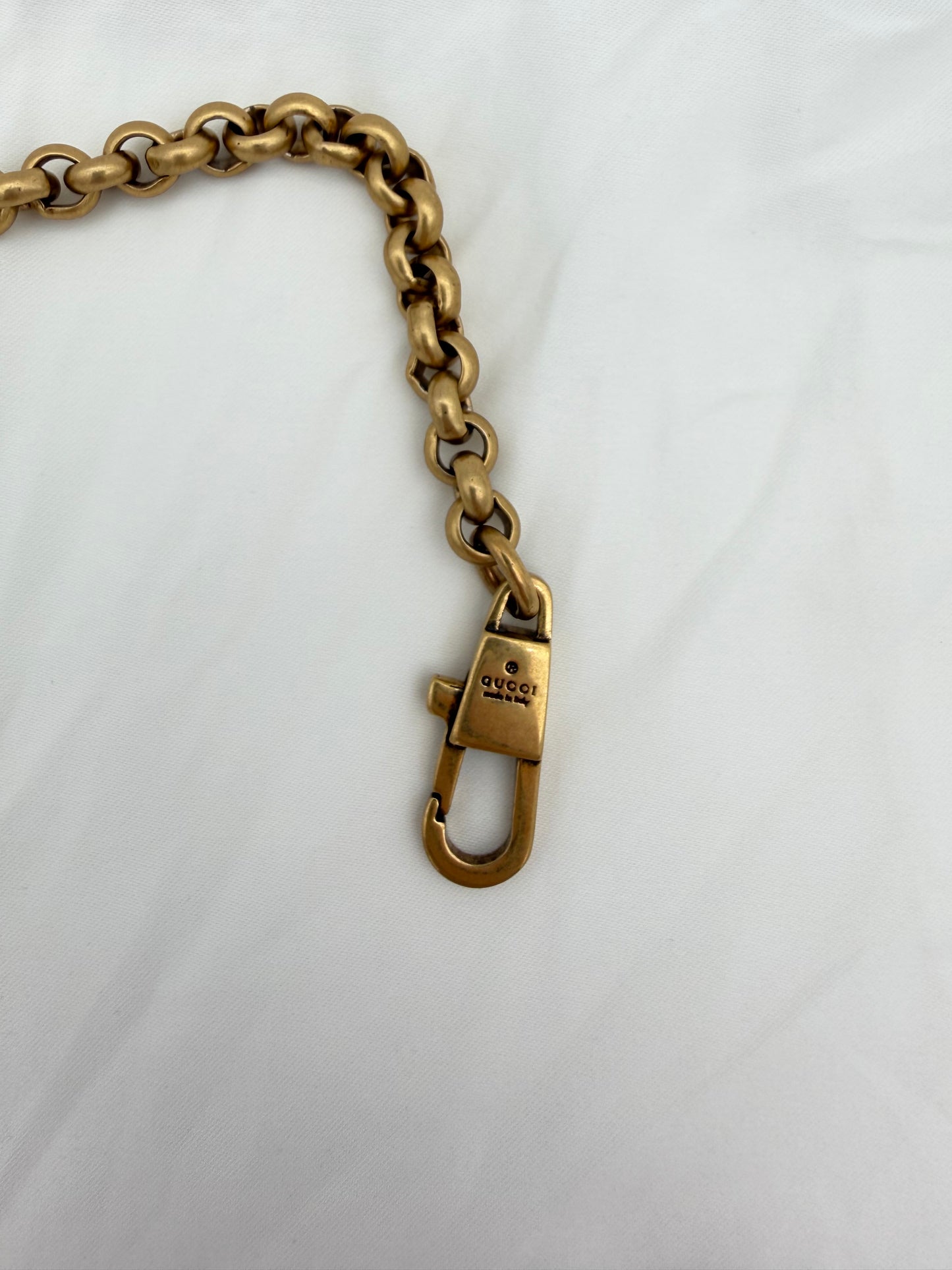 GUCCI BOW CHAIN BELT - GOLD (NEW WITH DUSTBAG) (TANIA)