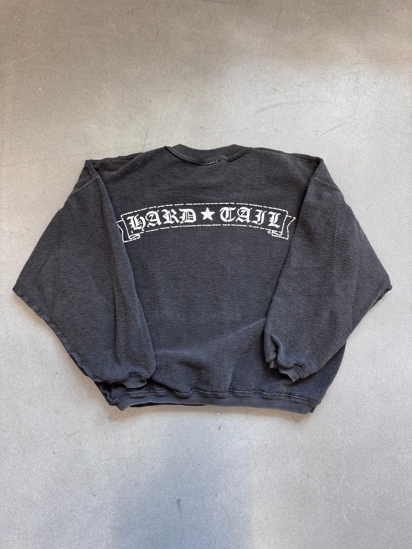 VINTAGE HARD TAIL INSIDE-OUT STAR CREWNECK (XL)