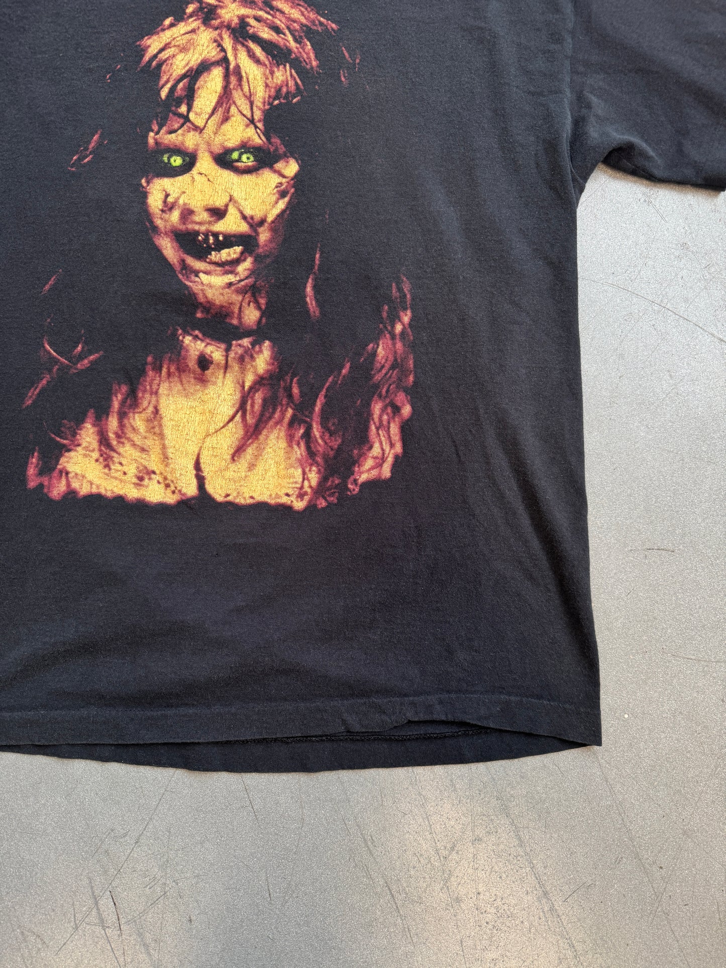 90’S THE EXORCIST “YOUR MOTHER SUCKS COCKS IN HELL!” TEE