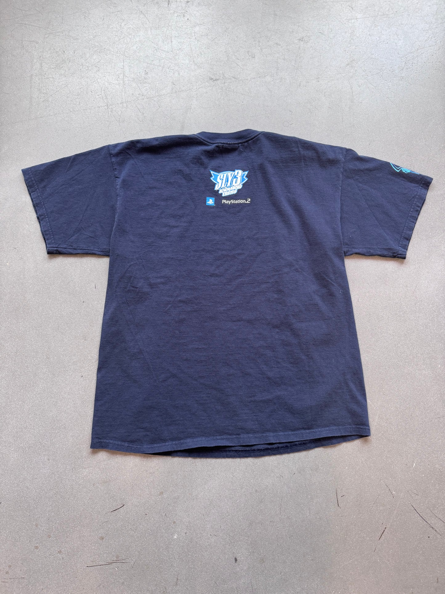 2005 SLY 3 "HONOR AMONG THIEVES" PS2 TEE (GILDAN TAG)