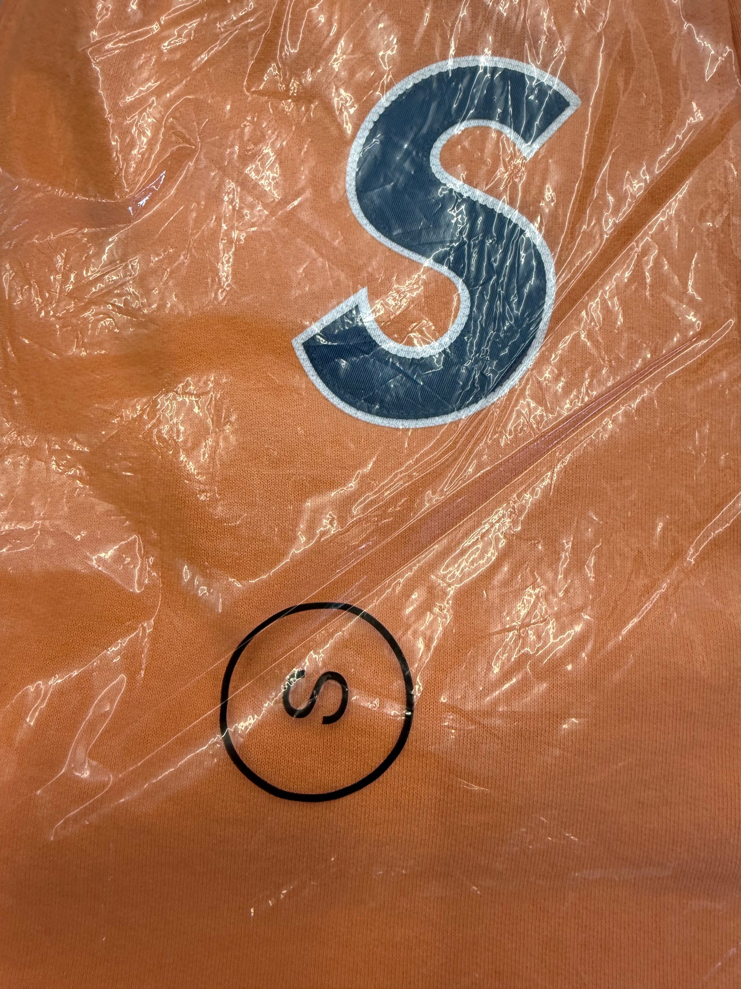 SS25 SUPREME S LOGO SWEATPANT - BRIGHT ORANGE (NEW) - S