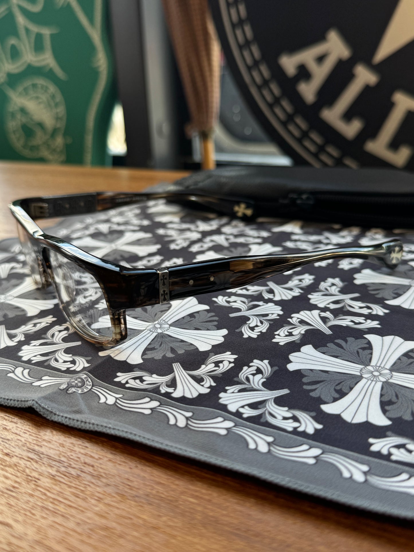 CHROME HEARTS DISMEMBERED EYEGLASSES